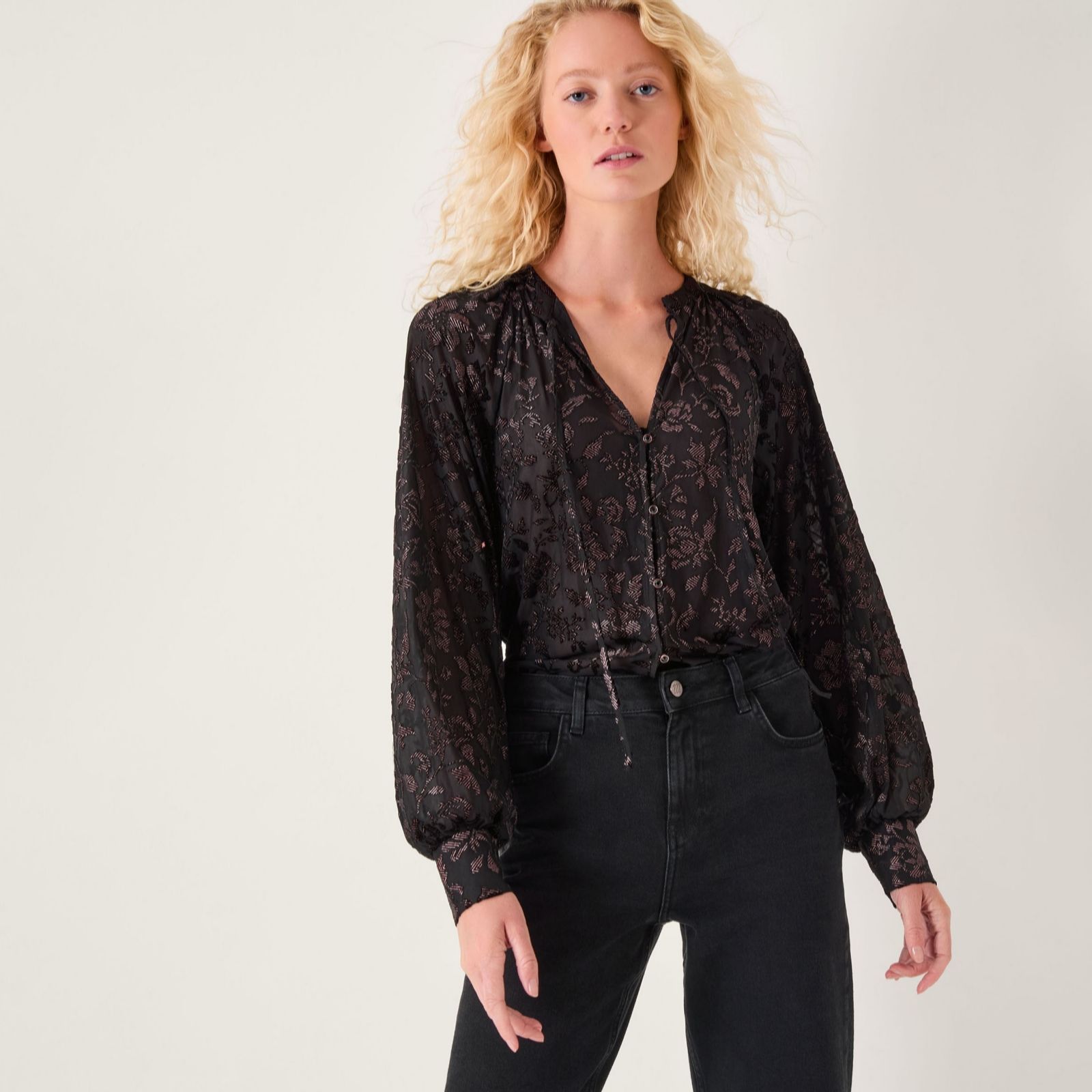 Monsoon Dory Devore Shirt