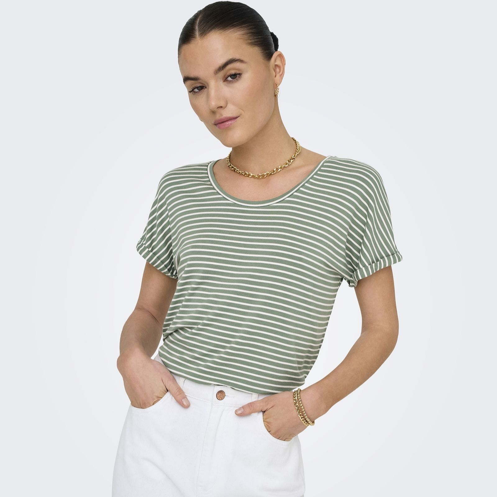 JDY Sissy Stripe T-Shirt