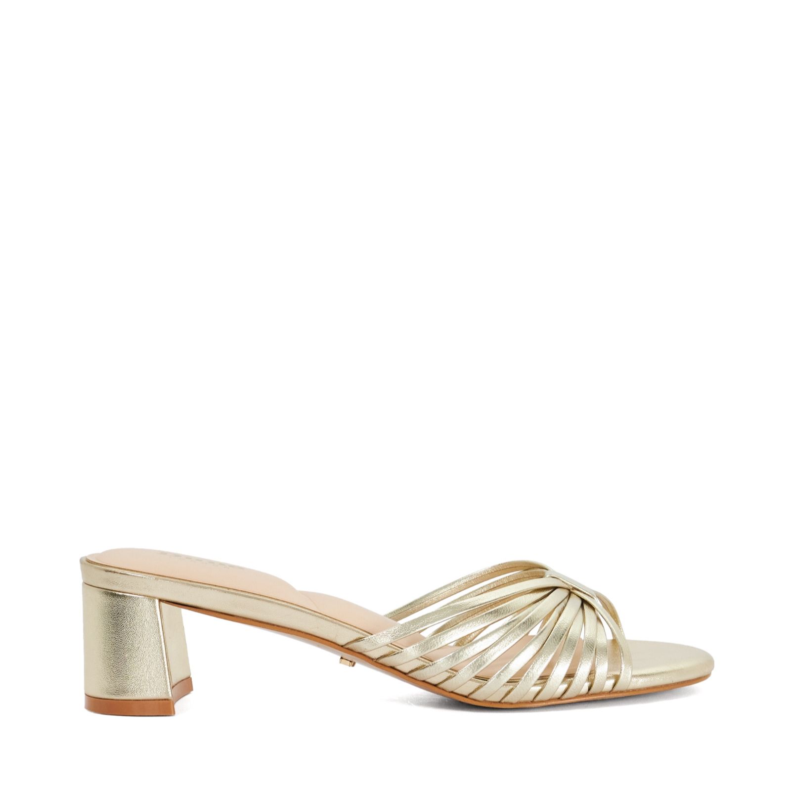 Dune London Maggies Leather Strap Sandal
