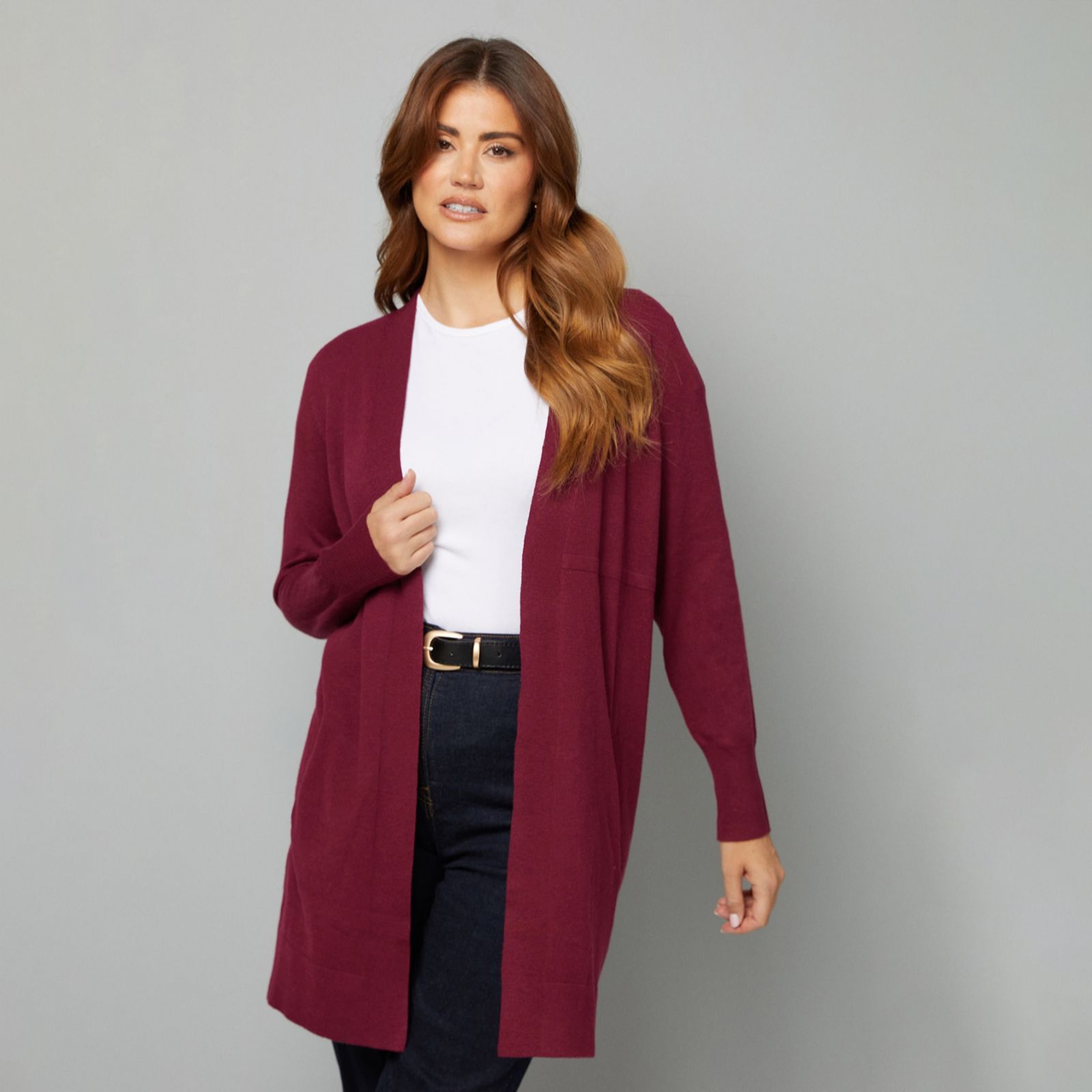Wallis Longline Seam Cardigan