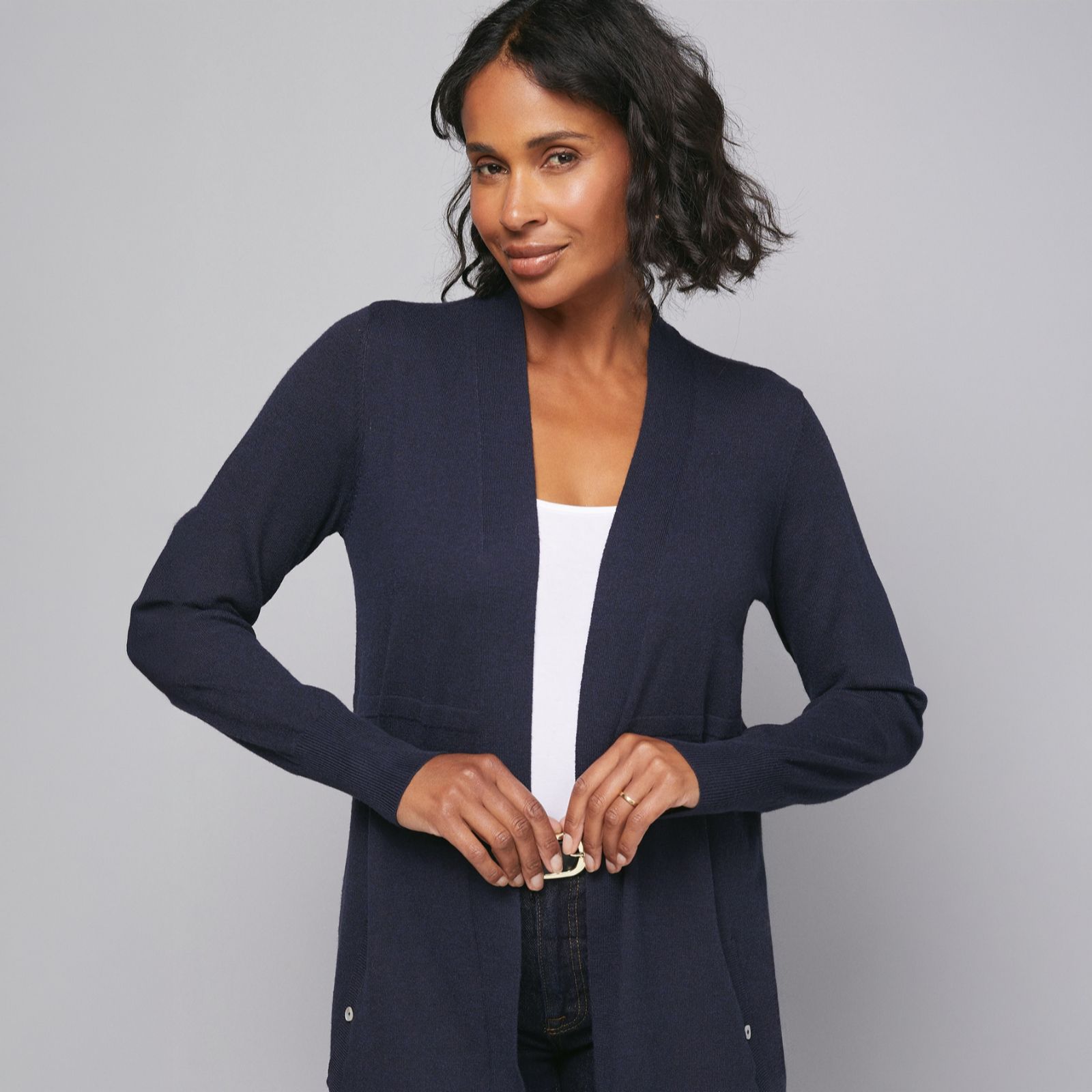 Wallis Longline Seam Cardigan