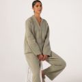 Cozee Home Wide Rib Cardigan Lounge Set