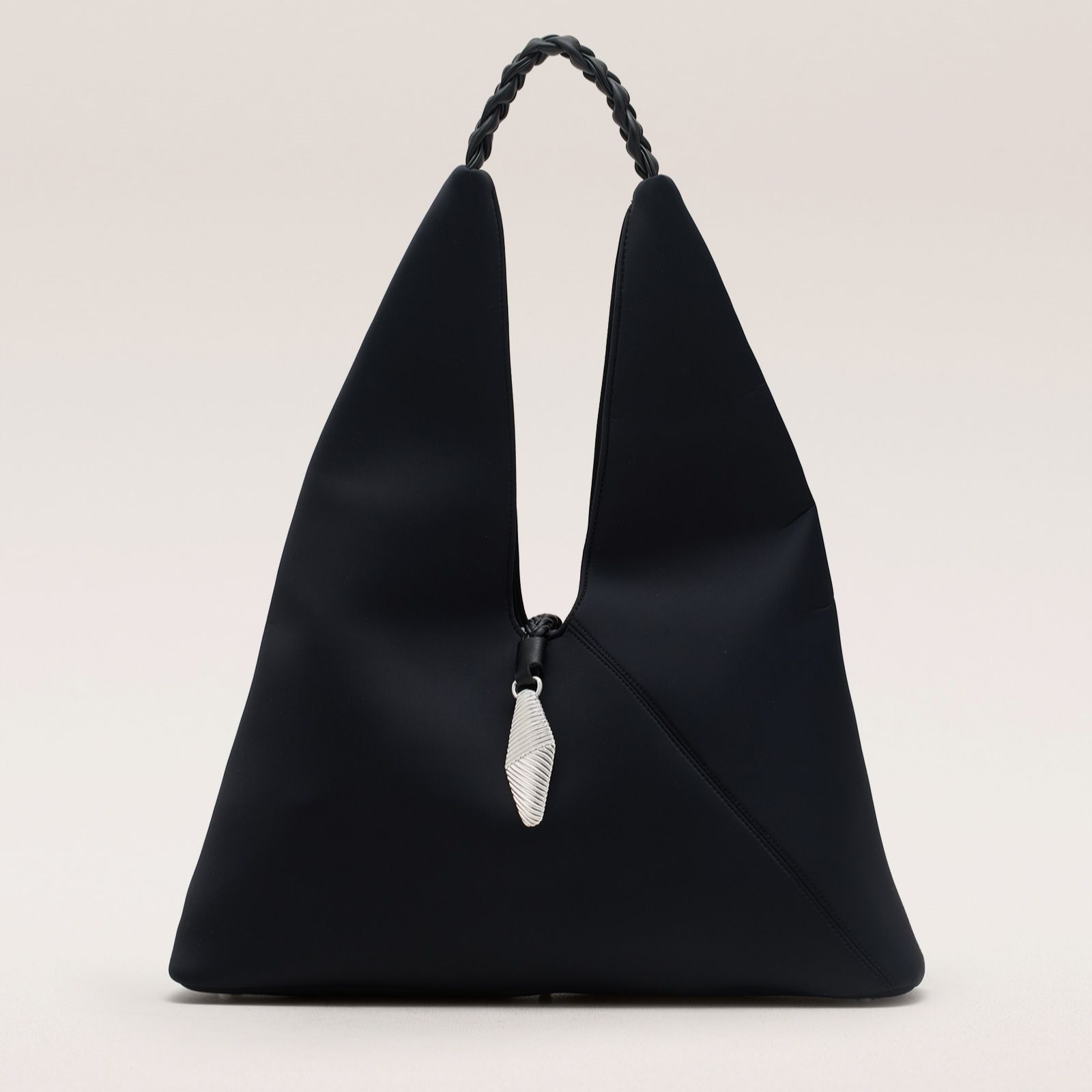 MarlaWynne Braided Handle Hobo Large Bag