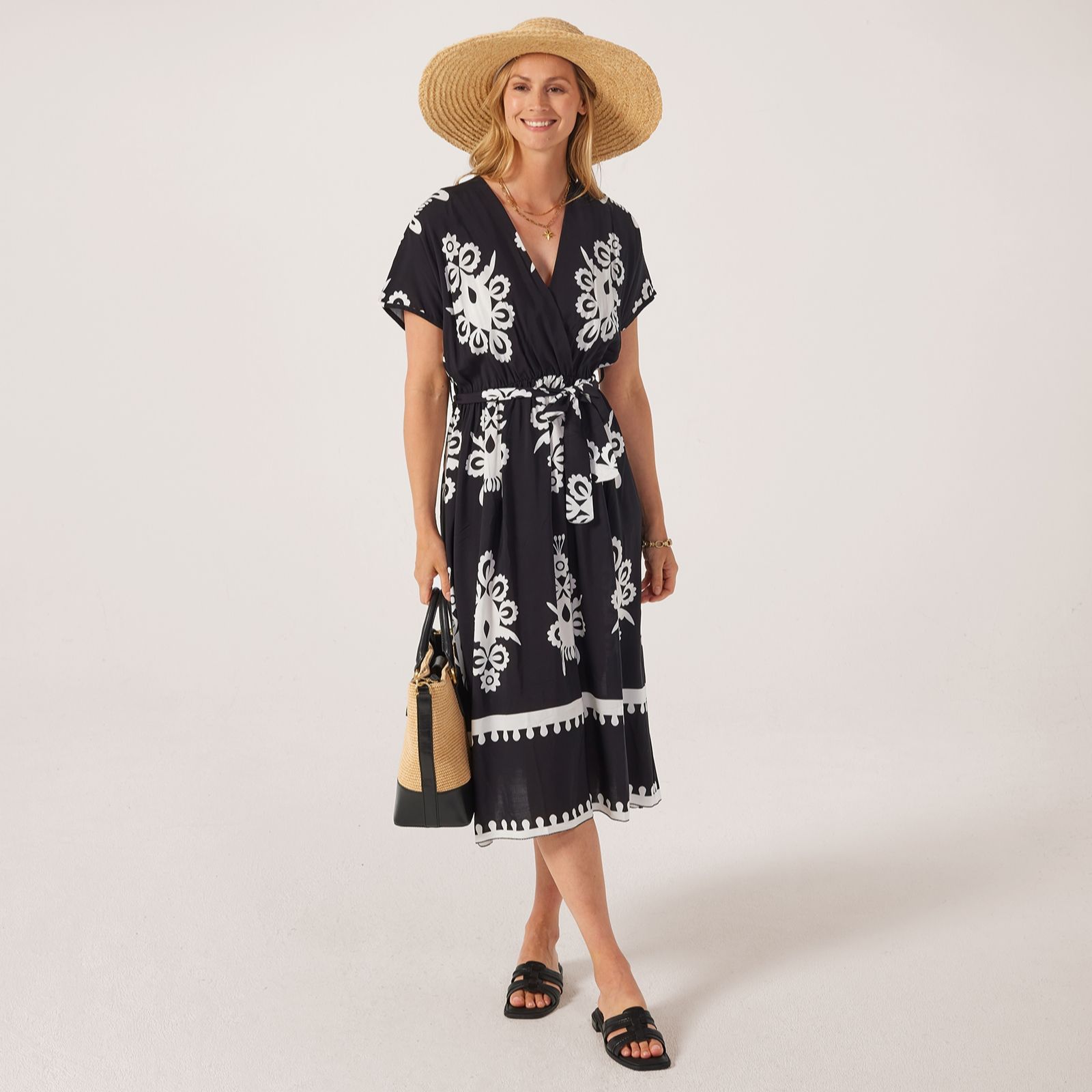 Izabel London Printed Dress