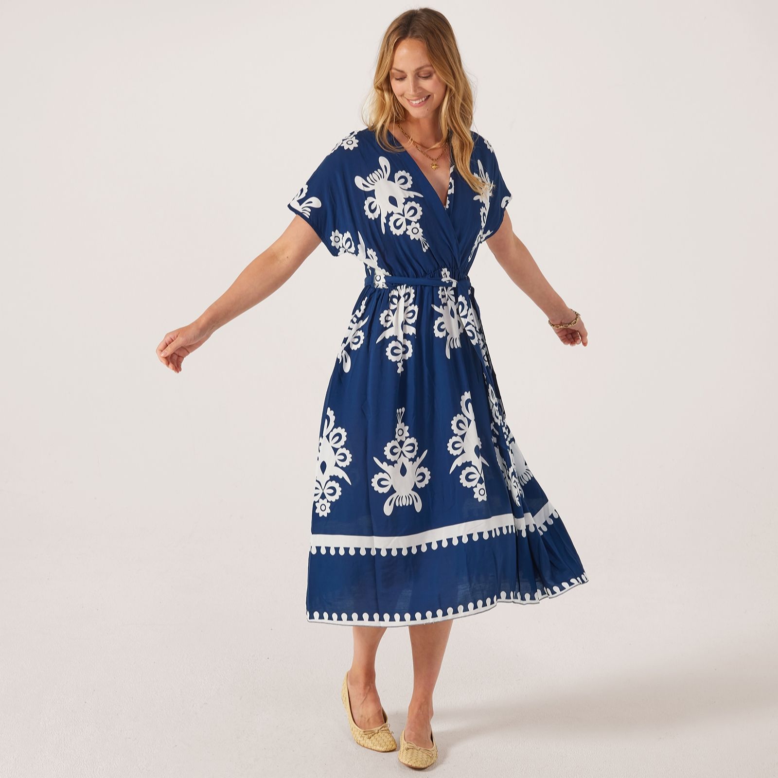 Izabel London Printed Dress