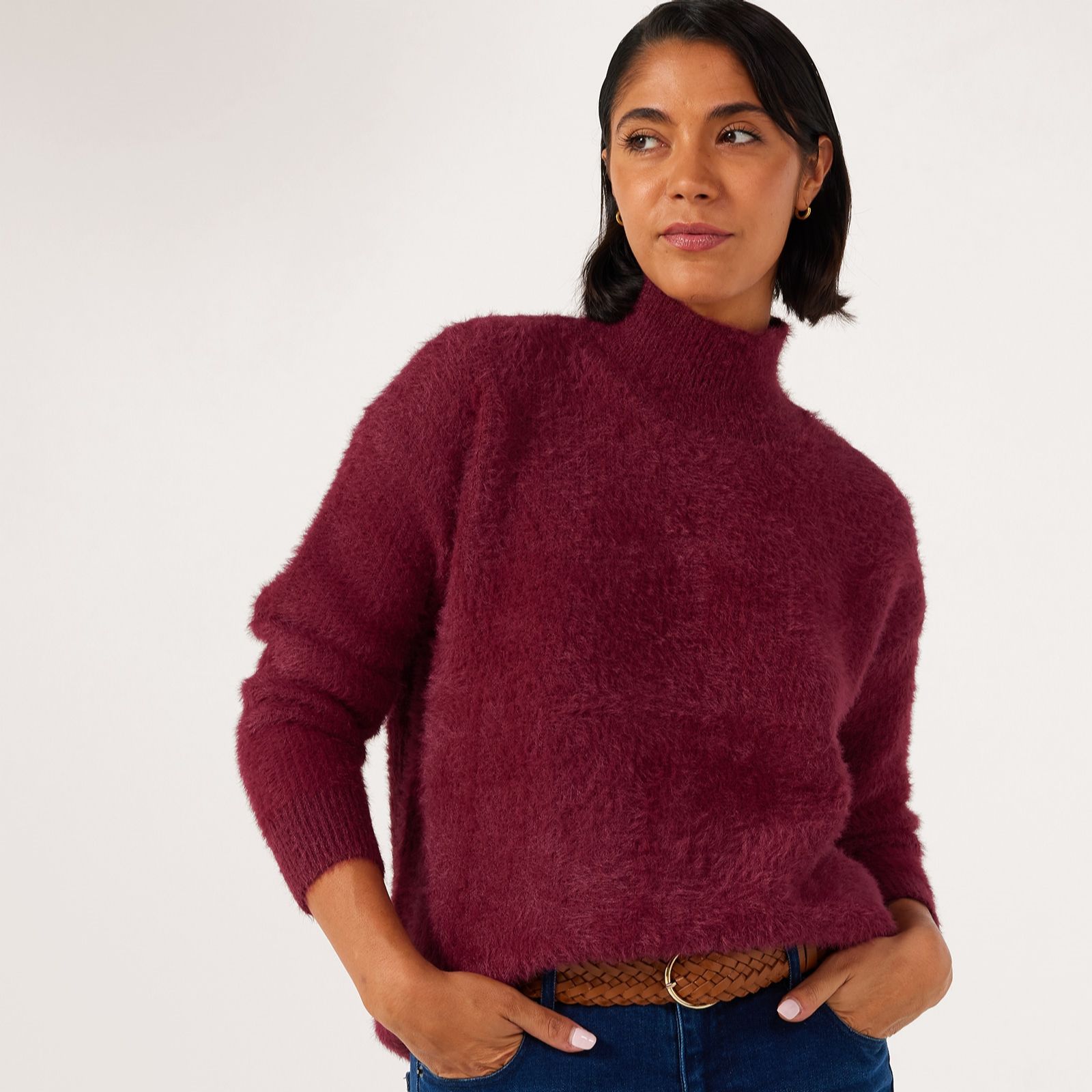 Ben de Lisi Eyelash Textured Jumper