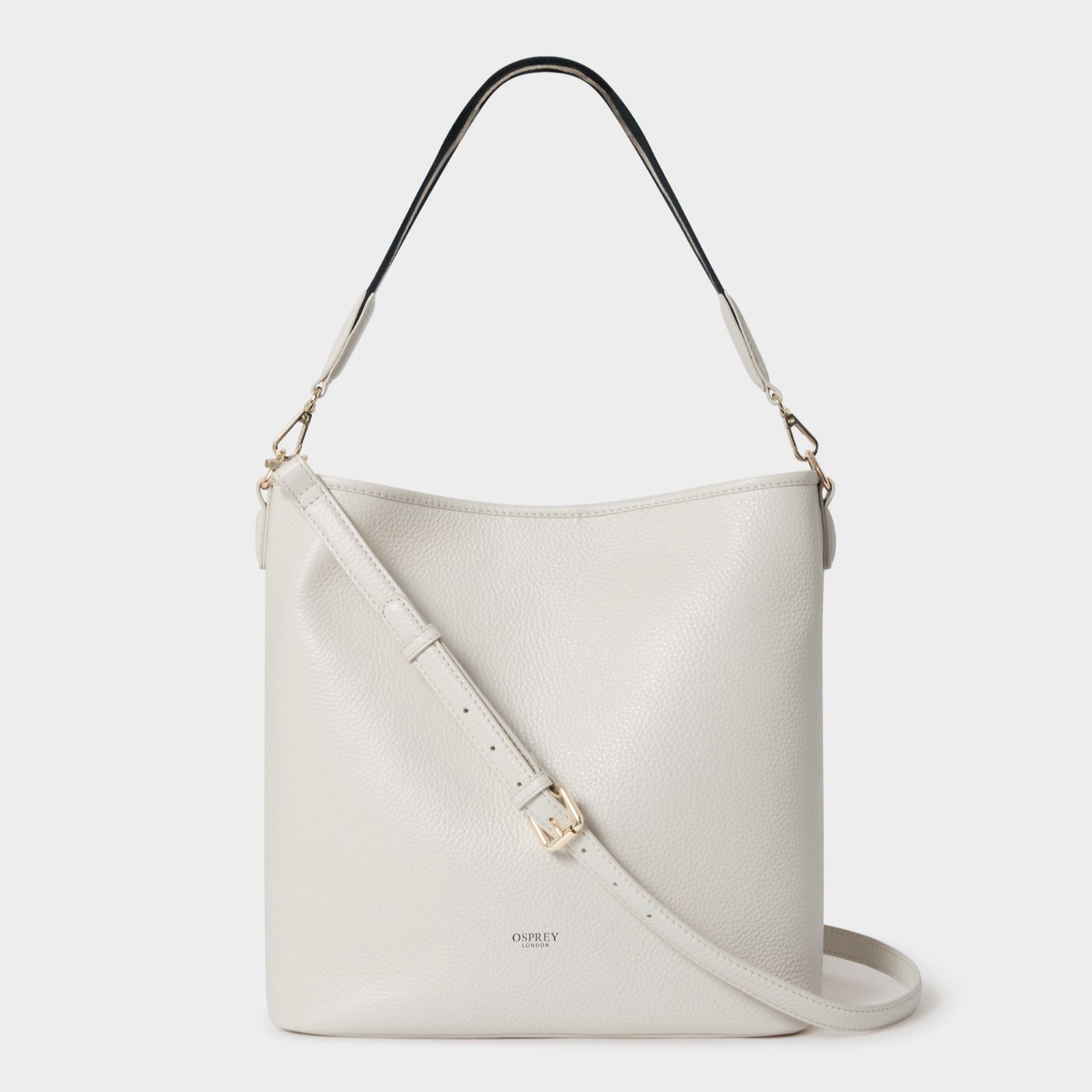 Osprey London The Boston Bucket Bag with Webbing and Leather Strap