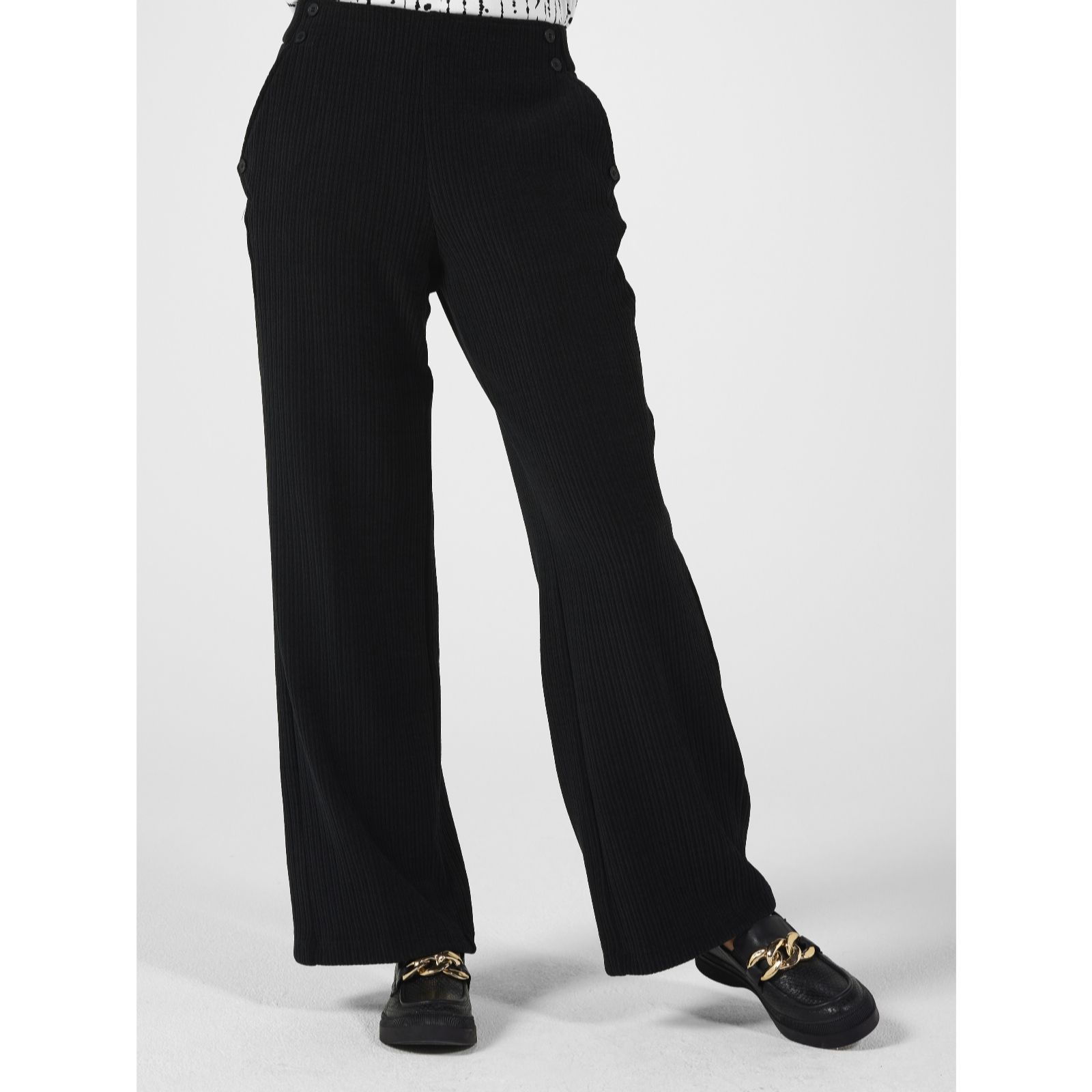 WynneCollection Double Knit Sailor Pant