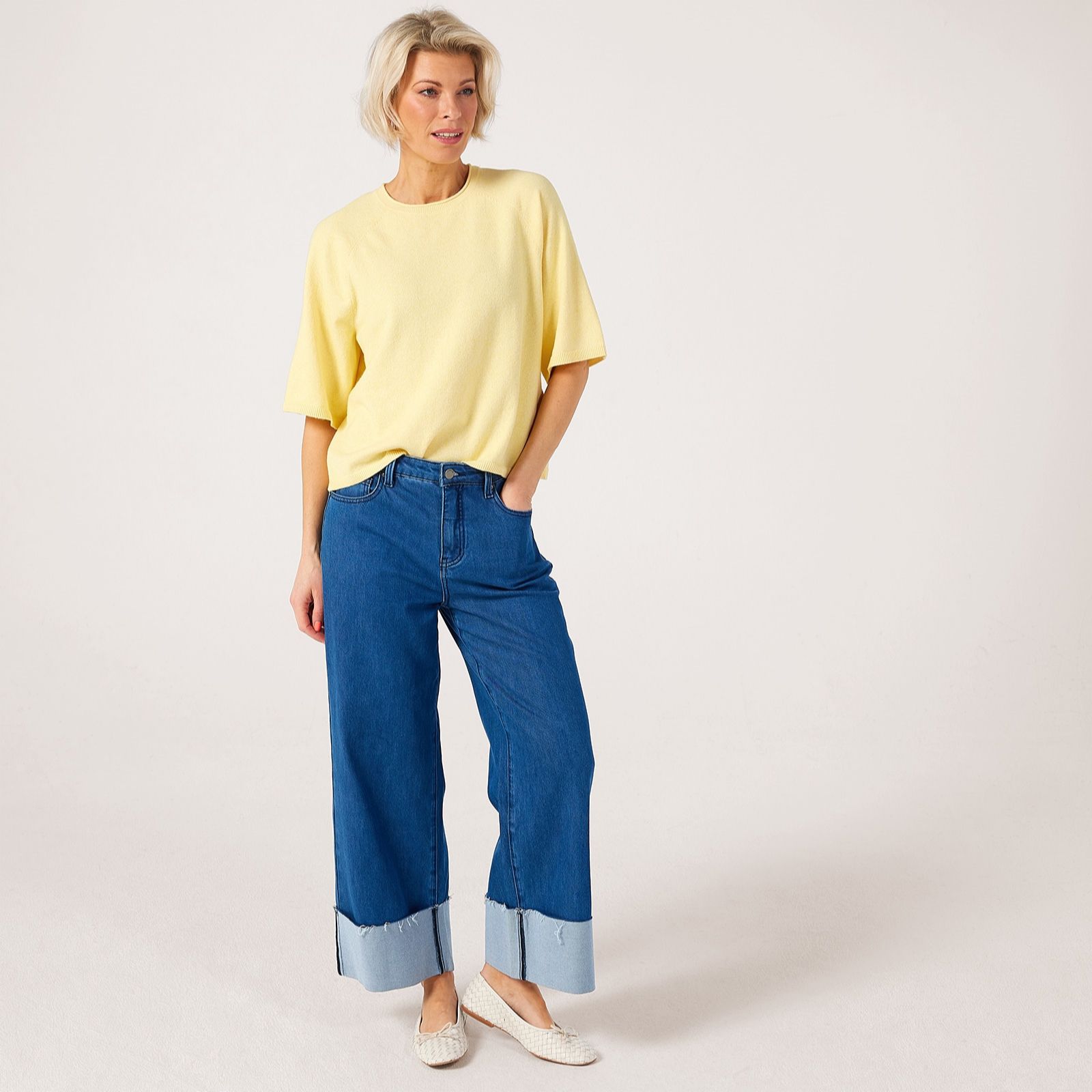 Only Loyal Short Sleeve Knitted Jumper