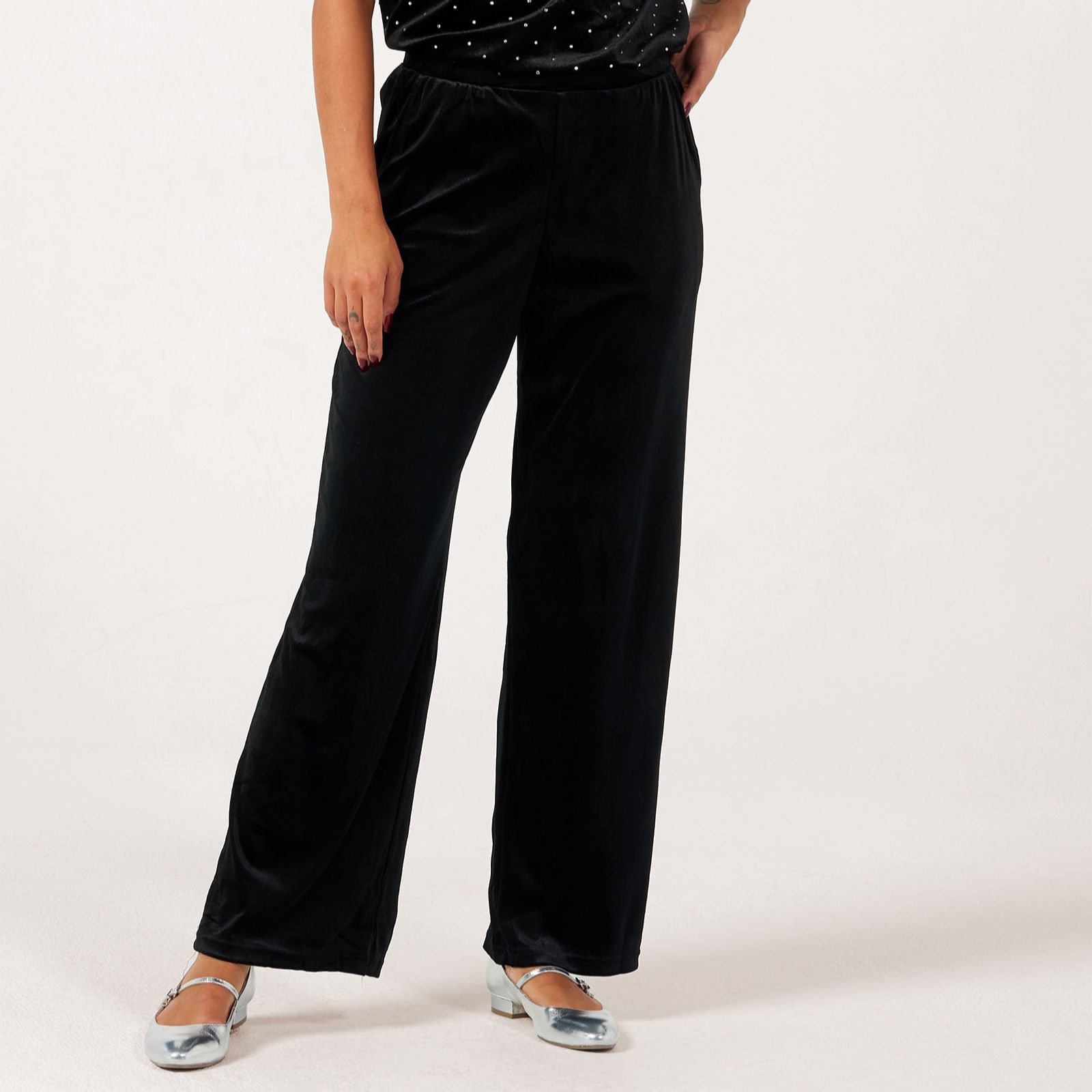 ICHI Lavanny Velvet Trouser