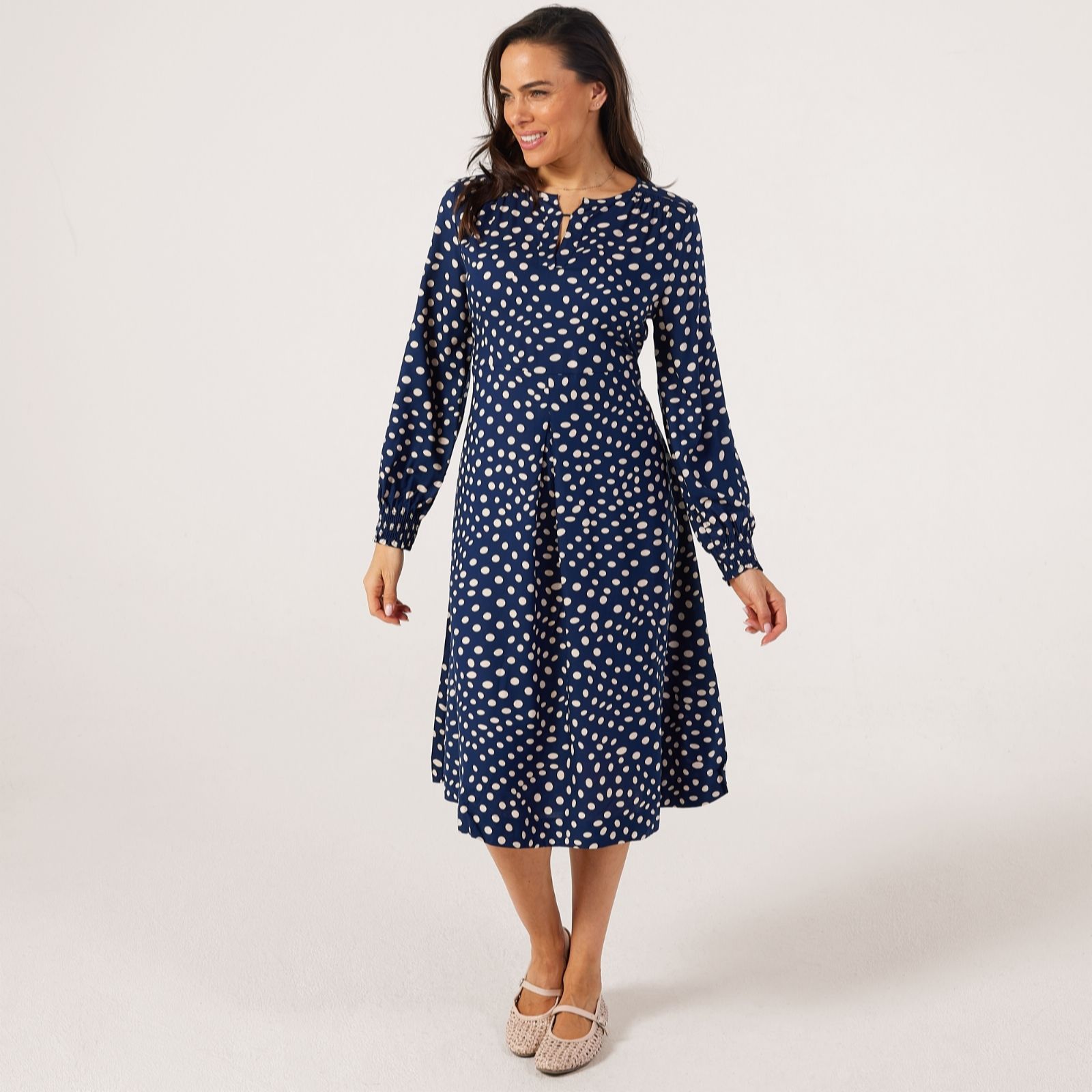 Masai Copenhagen Nexora Printed Classic Viscose Dress
