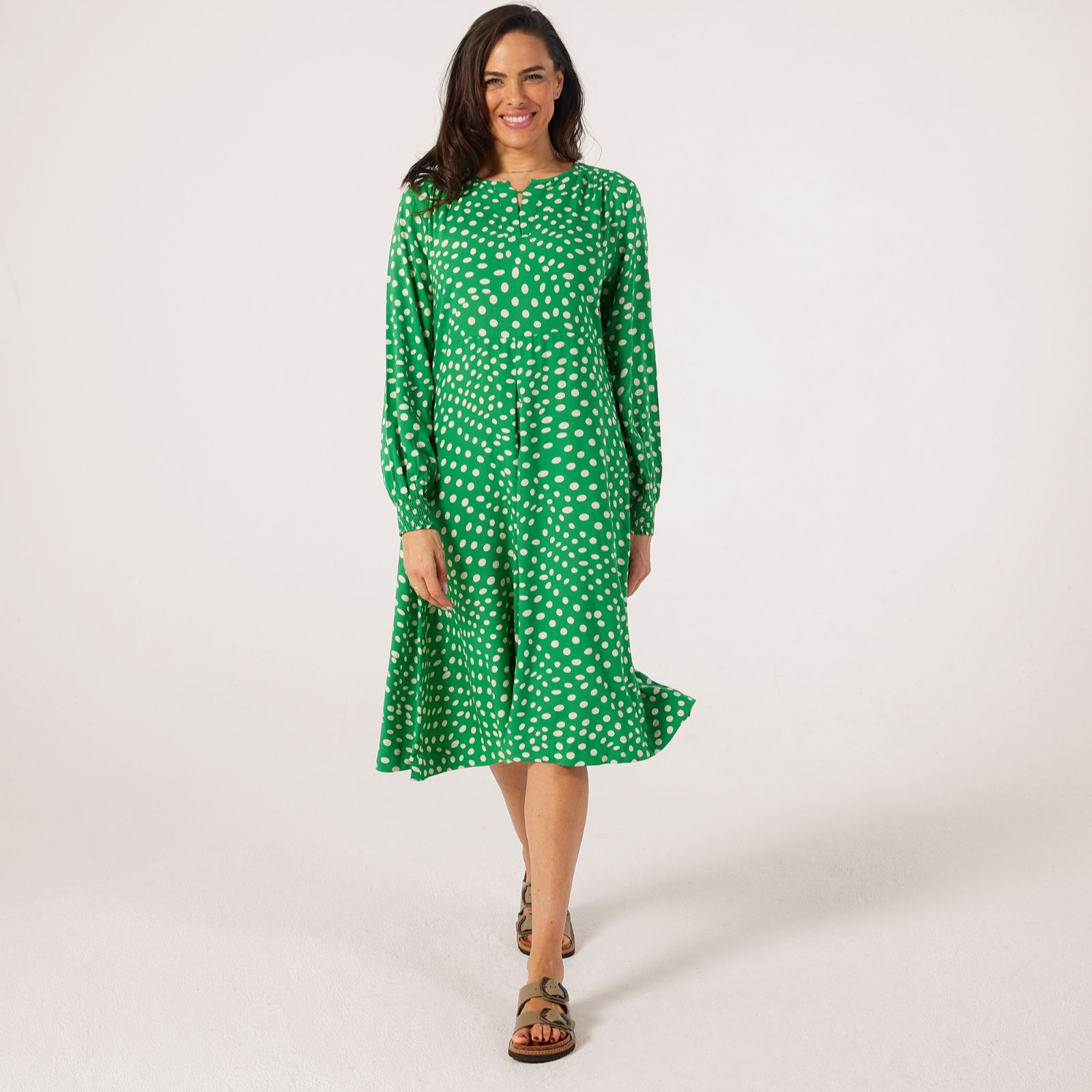 Masai Copenhagen Nexora Printed Classic Viscose Dress