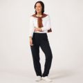 Denim & Co. Pull On Knit Straight Leg Trousers with Pockets Petite
