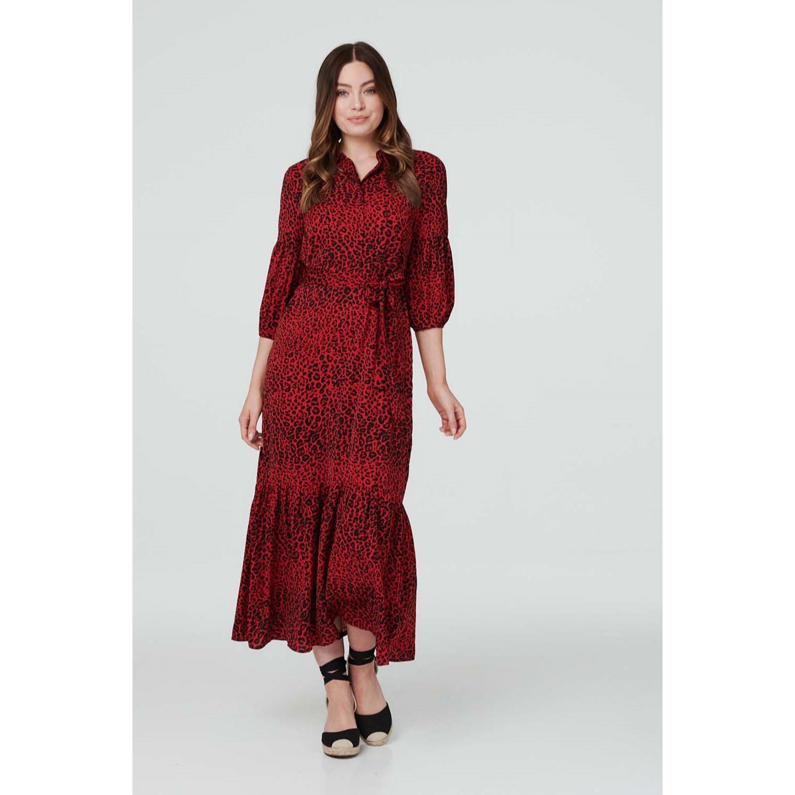 Izabel red outlet dress