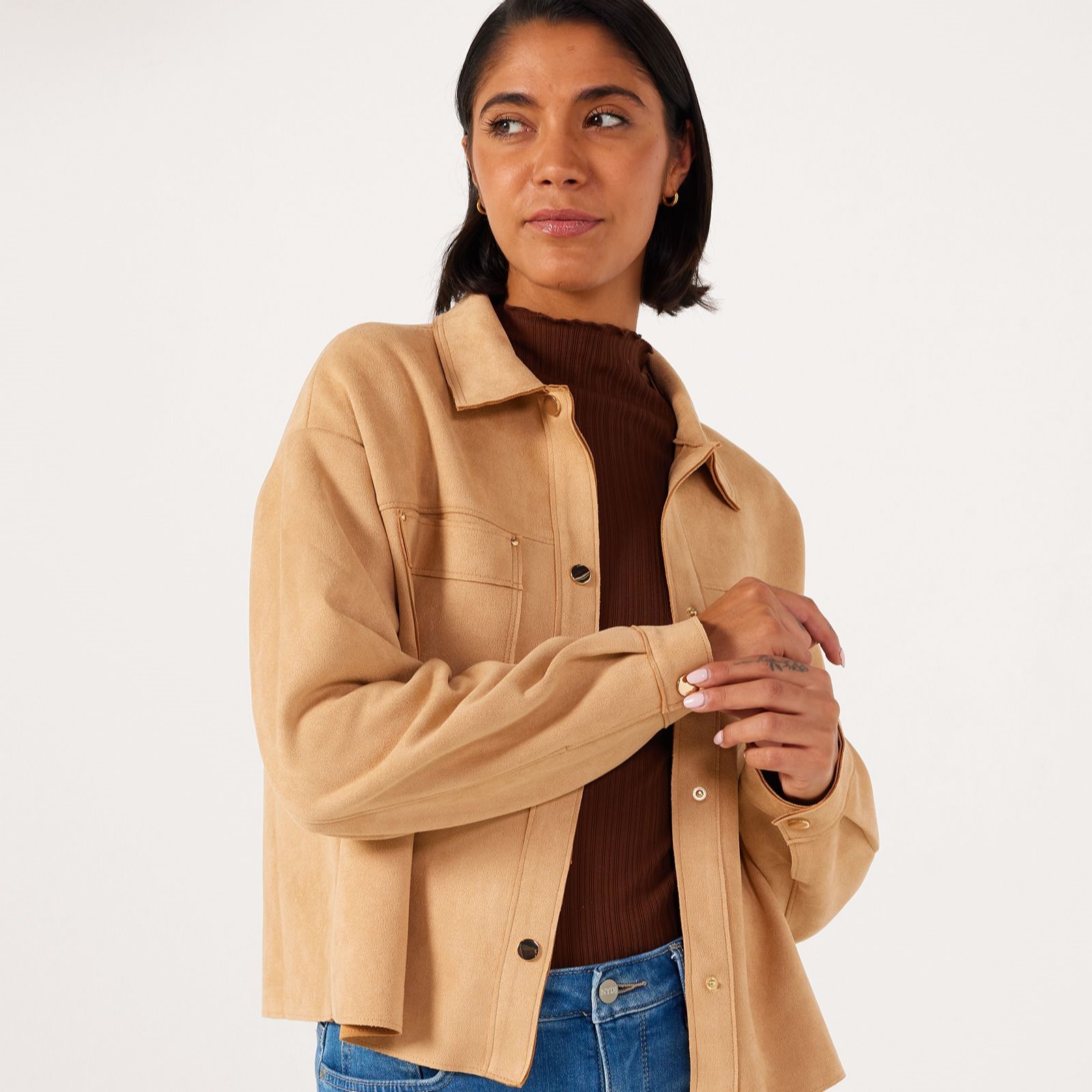 JDY Faux Suede Jacket