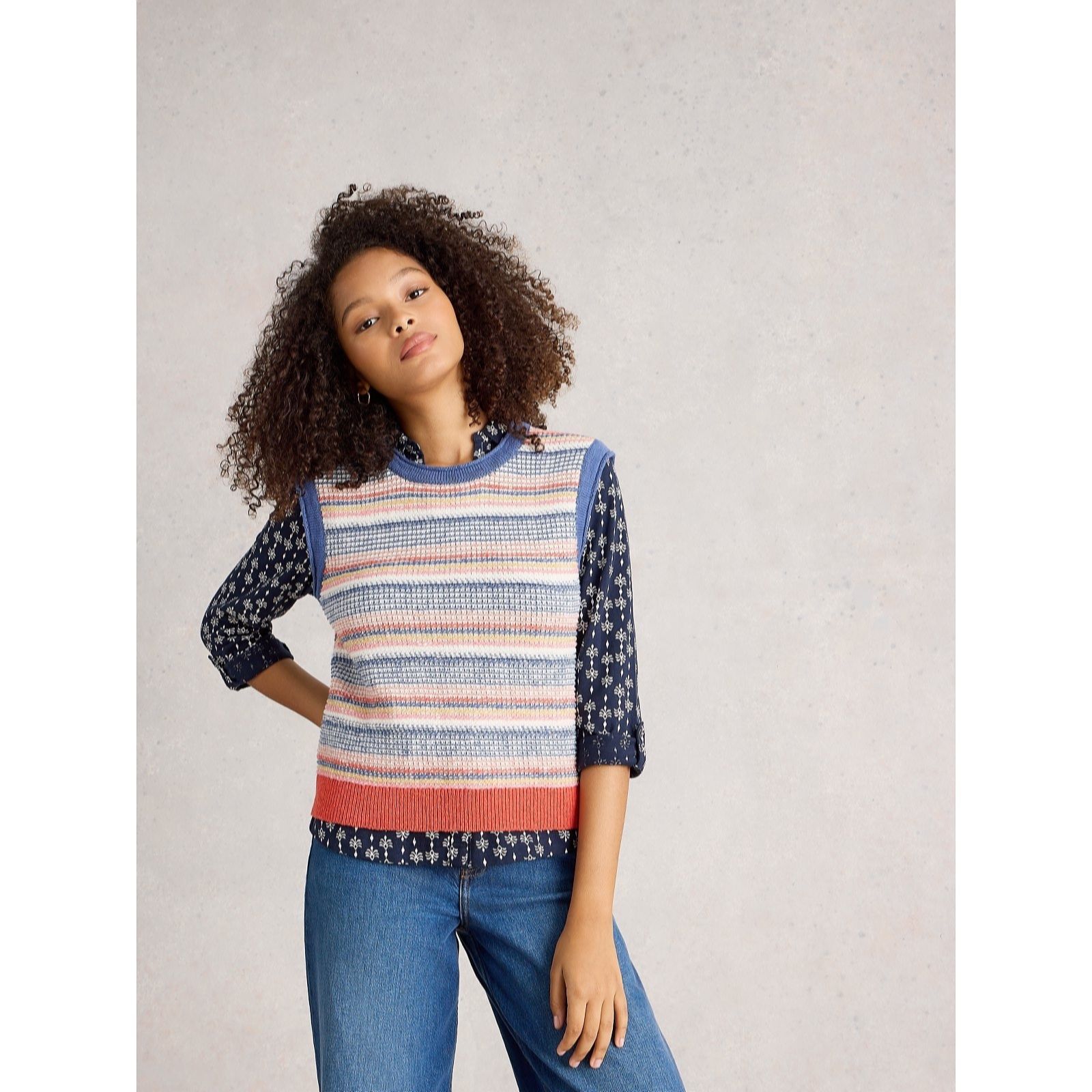 White Stuff Tara Texture Tank