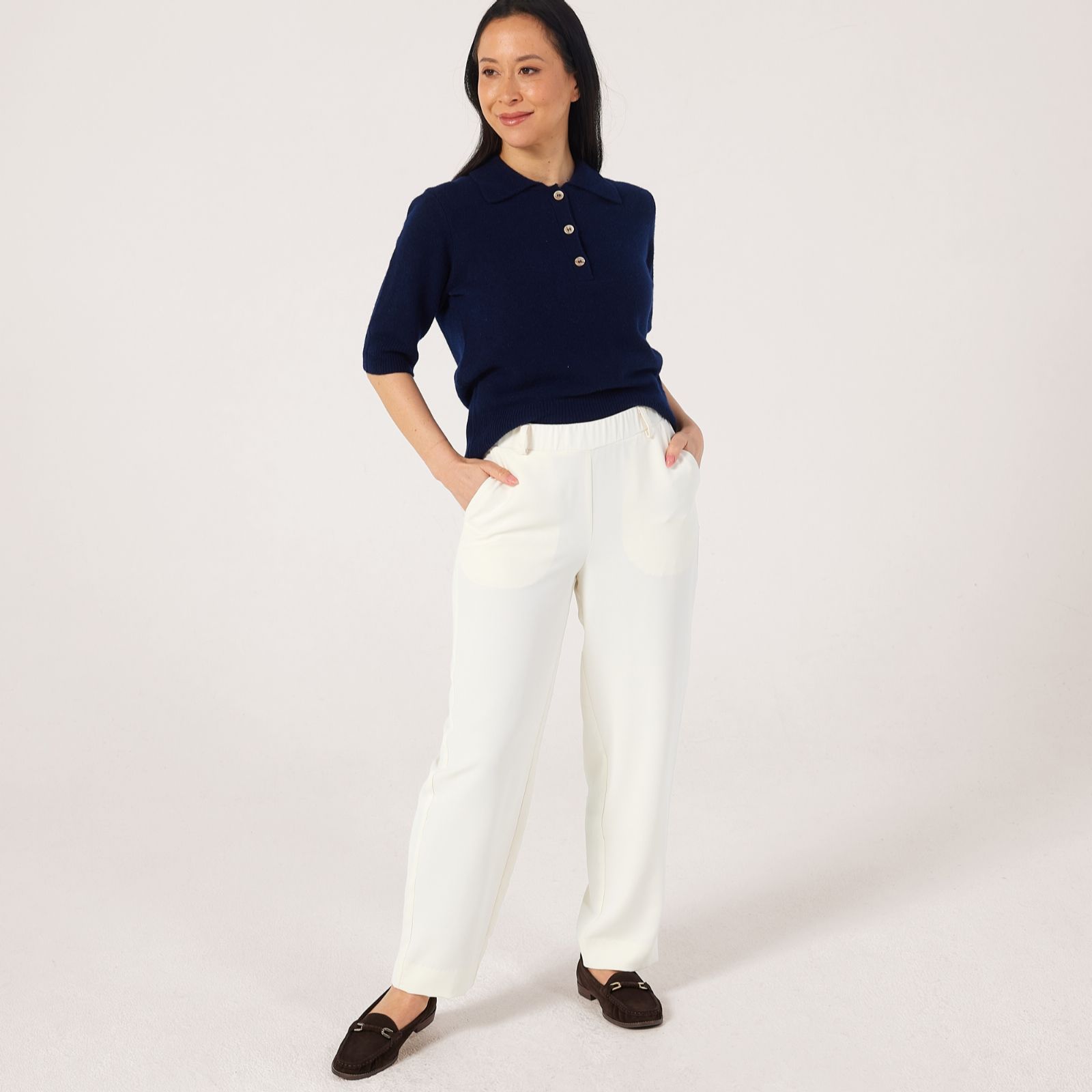 MarlaWynne Collection Drapey Twill Paris Lantern Pant