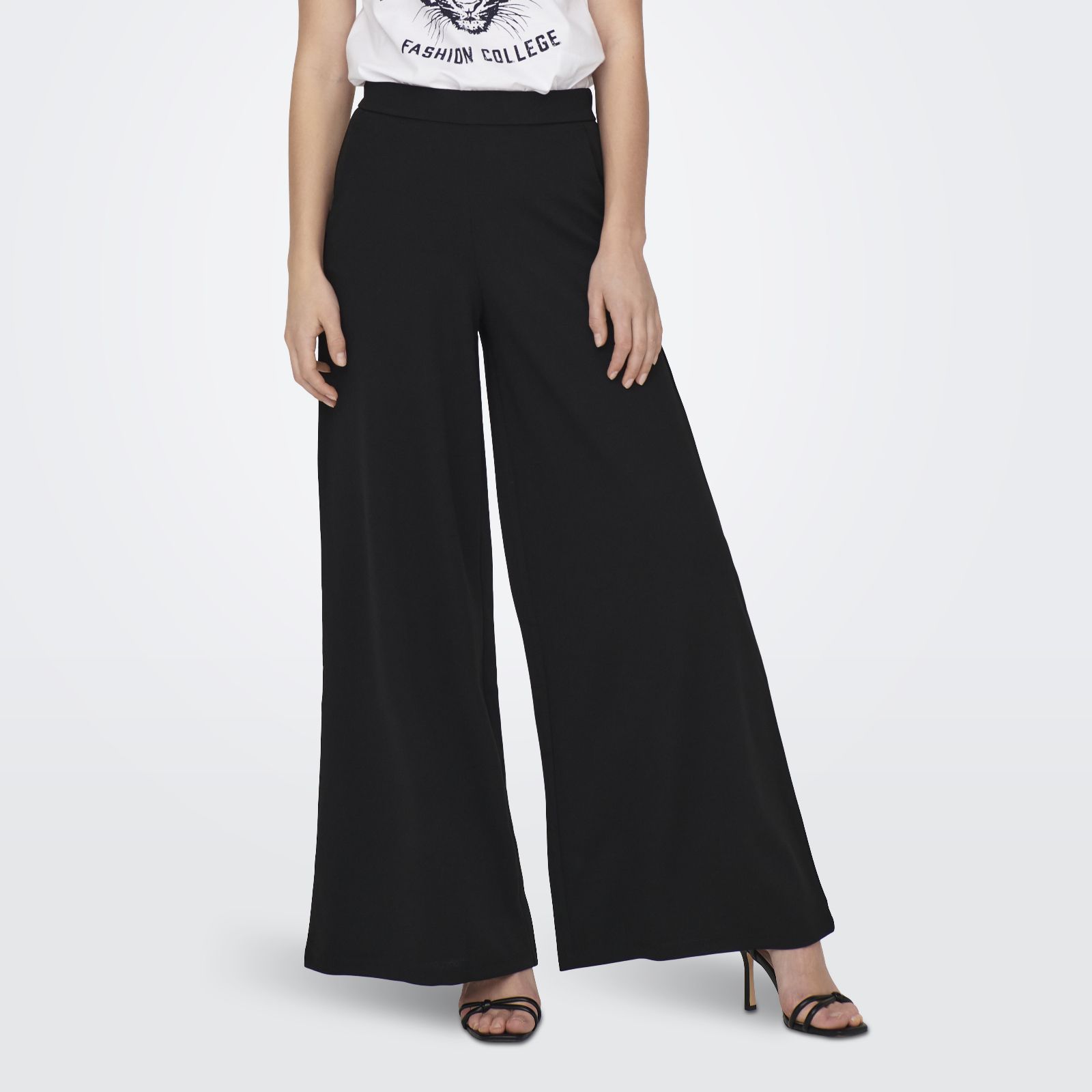 JDY Tanja Wide-Leg Flowy Trousers