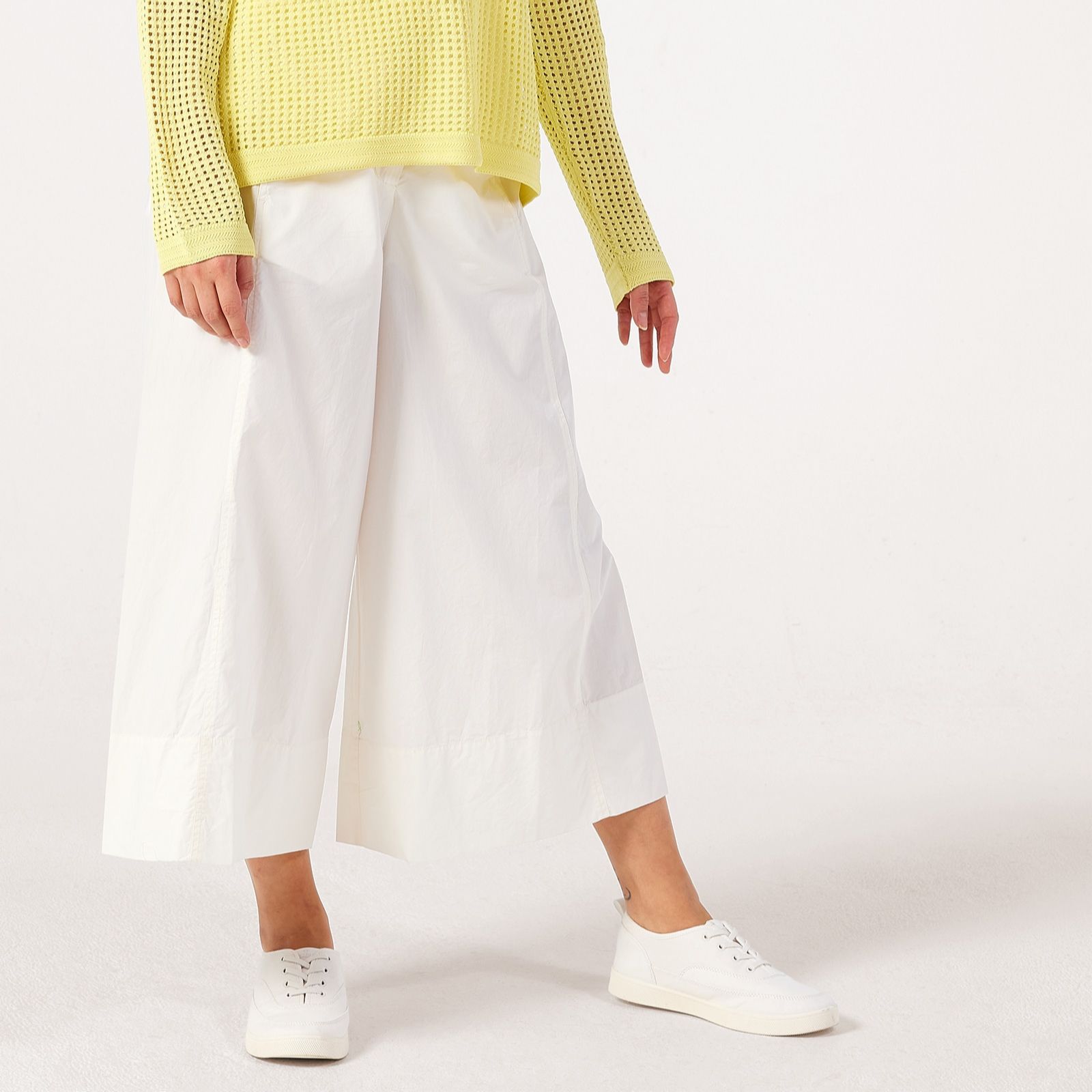 Masai Copenhagen Portia 100% Cotton Poplin Loose Cropped Trousers