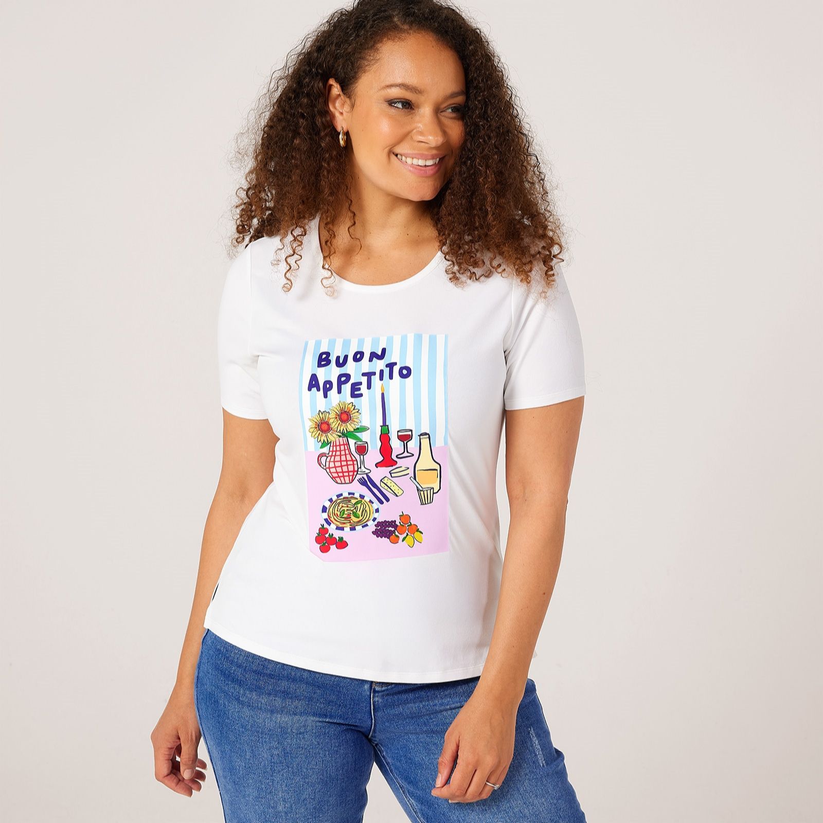 Ruth Langsford Buon Appetito T-Shirt