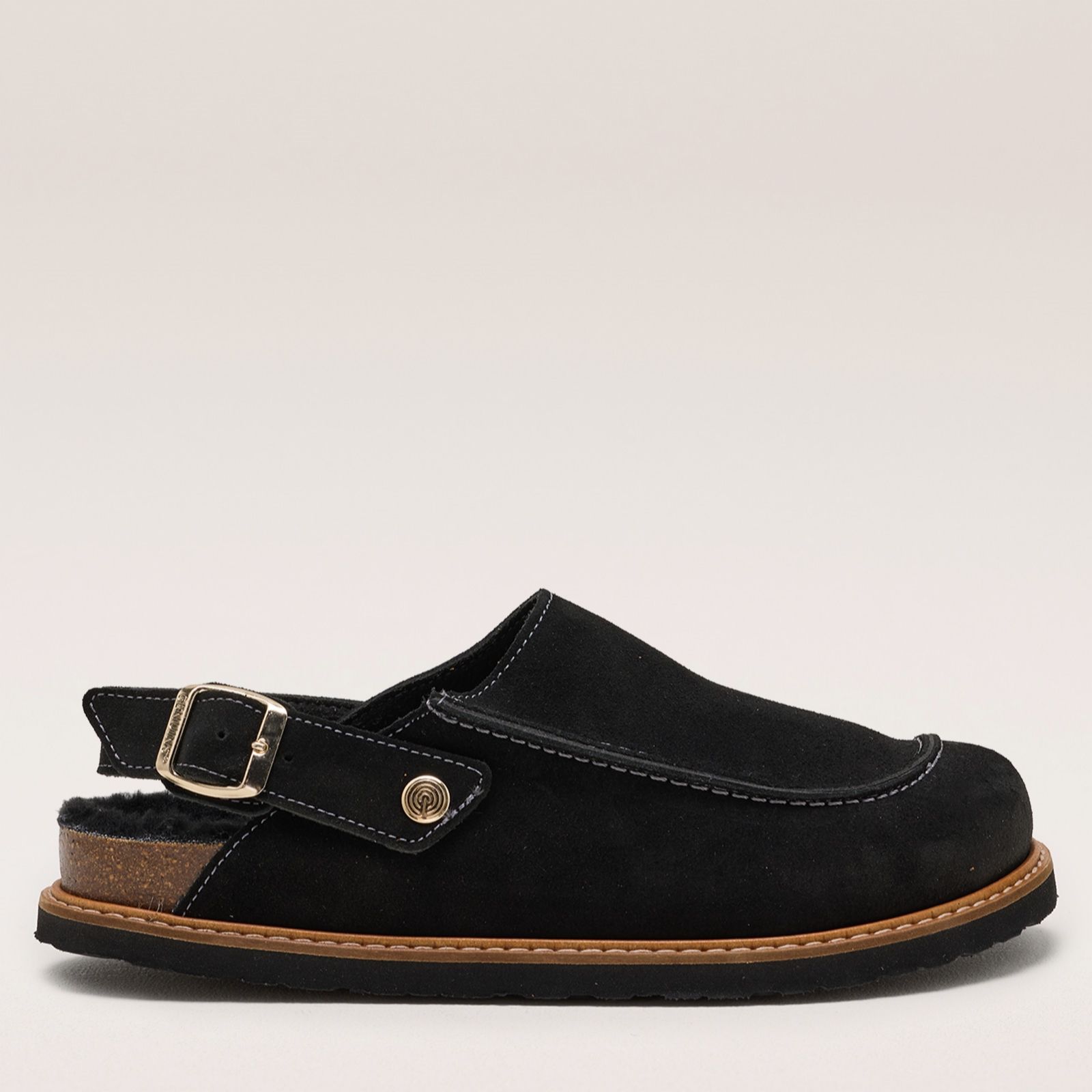 Genuins Galbano Leather Mule