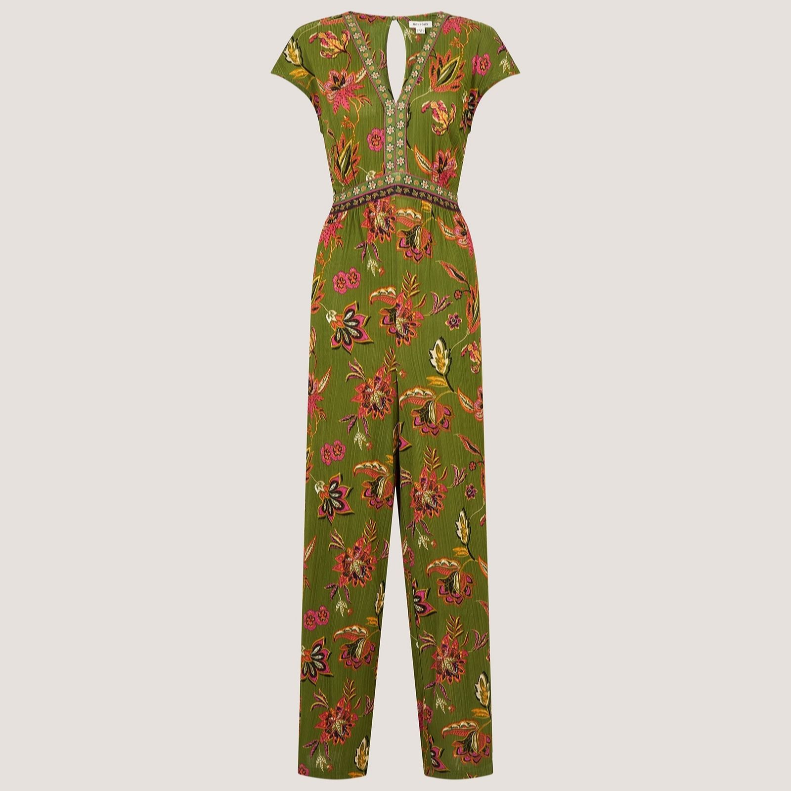 Monsoon Zainab Print Jersey Jumpsuit