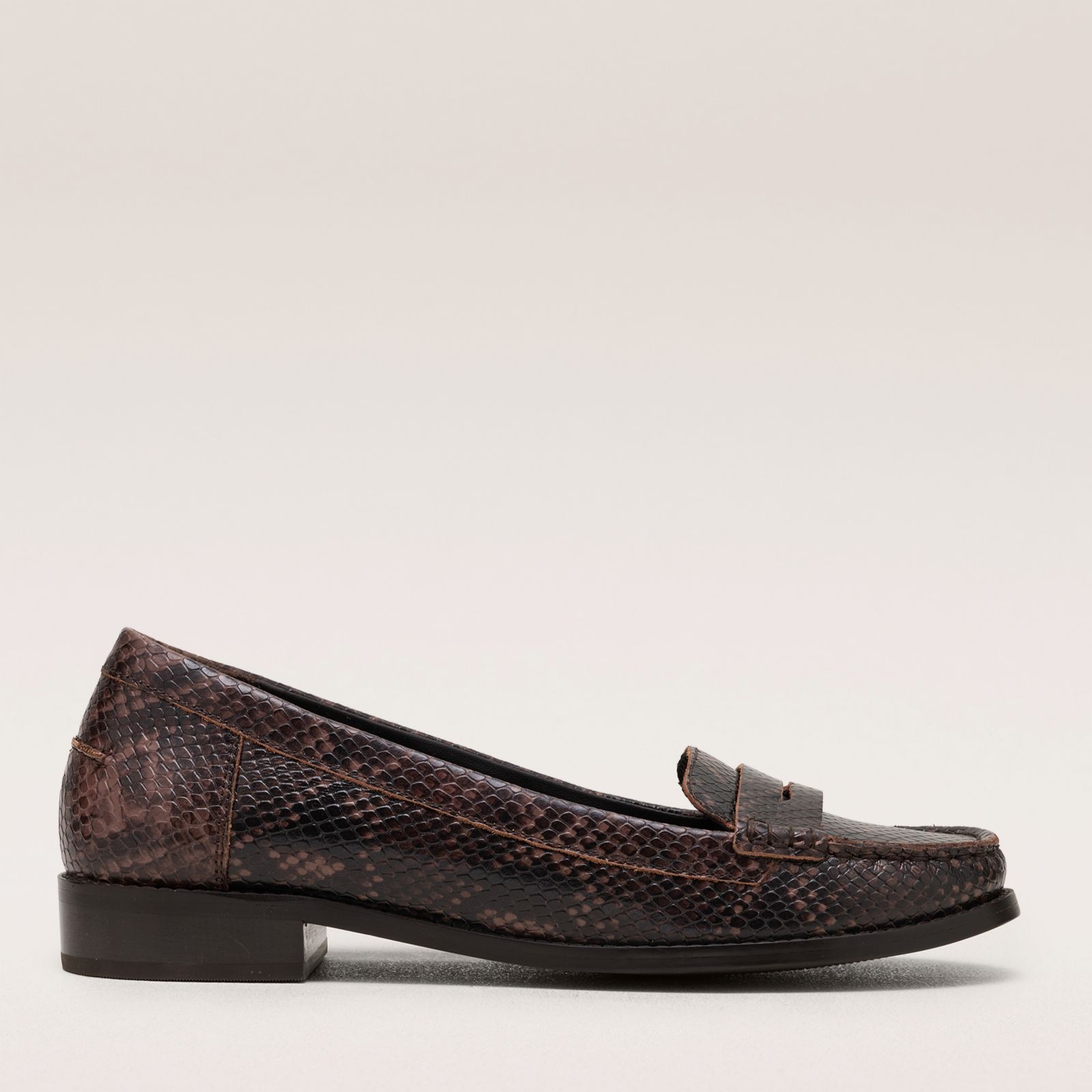 Bronx NEW-RANA Snake Leather Loafer