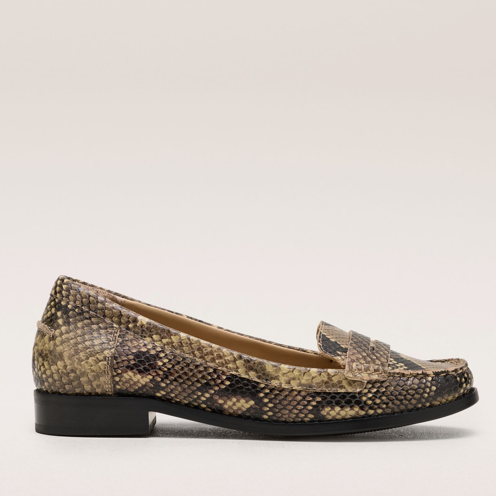 Bronx NEW-RANA Snake Leather Loafer