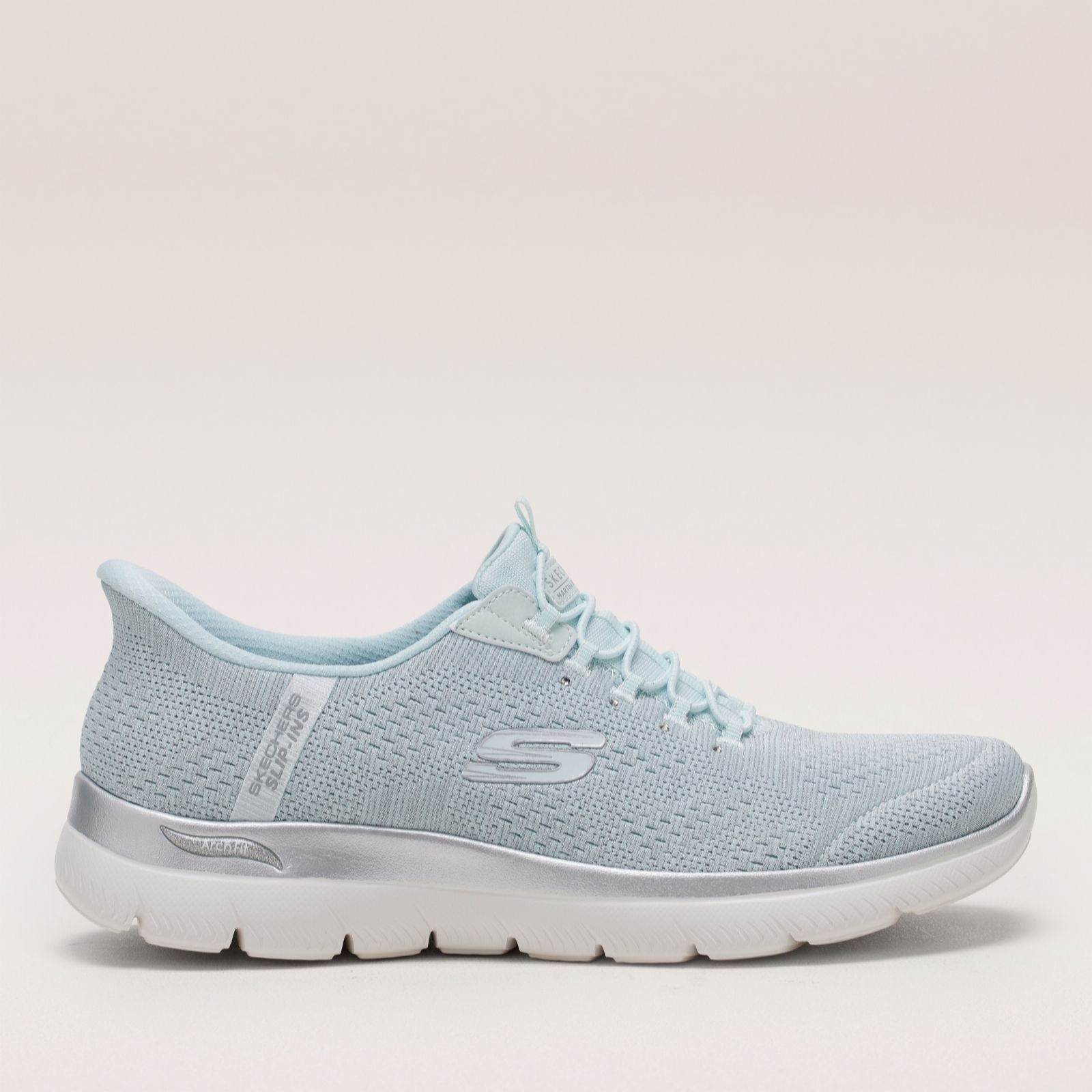 Outlet Skechers Fit Summits Soft Shimmer Slip-Ins Trainers