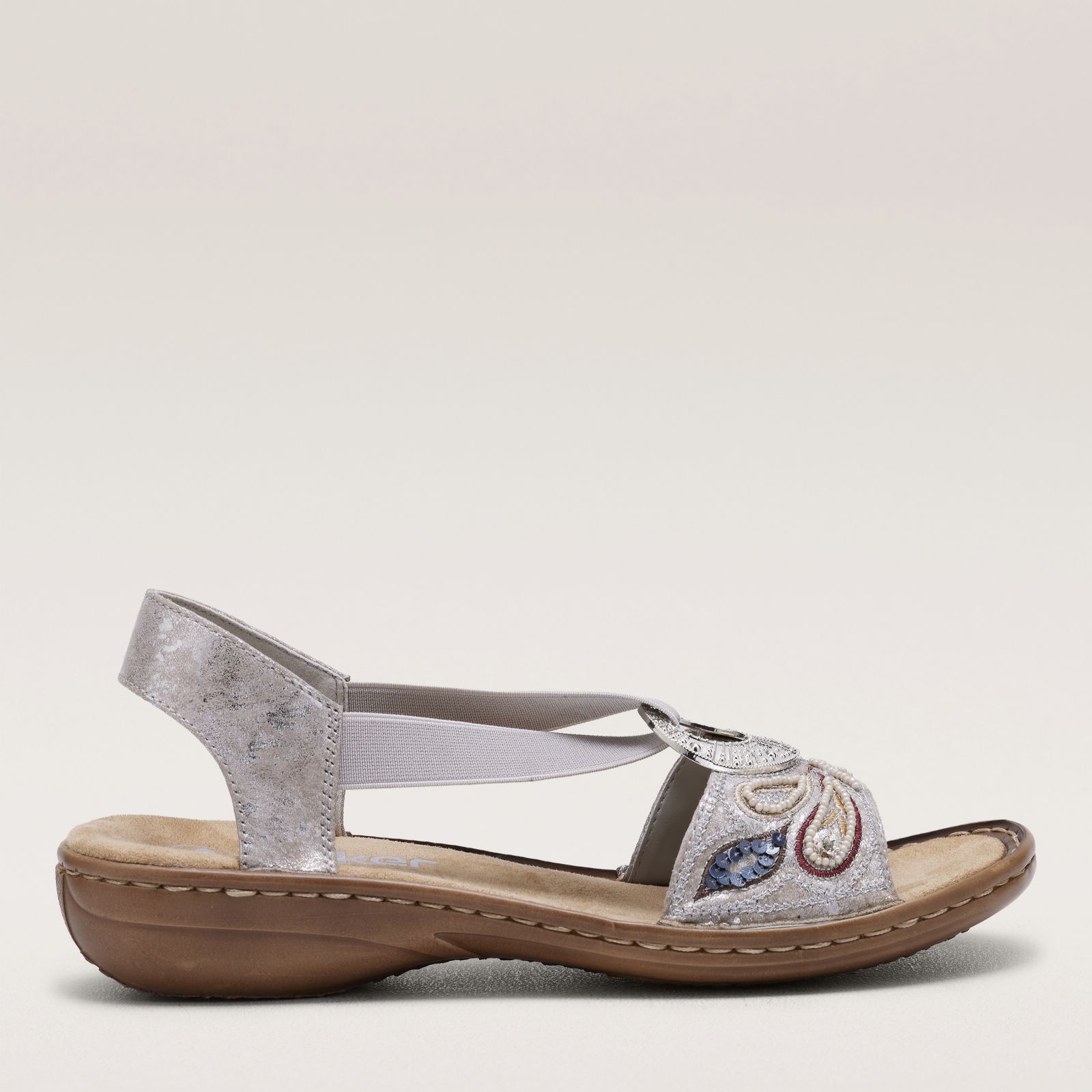 Rieker Embellished Sandal