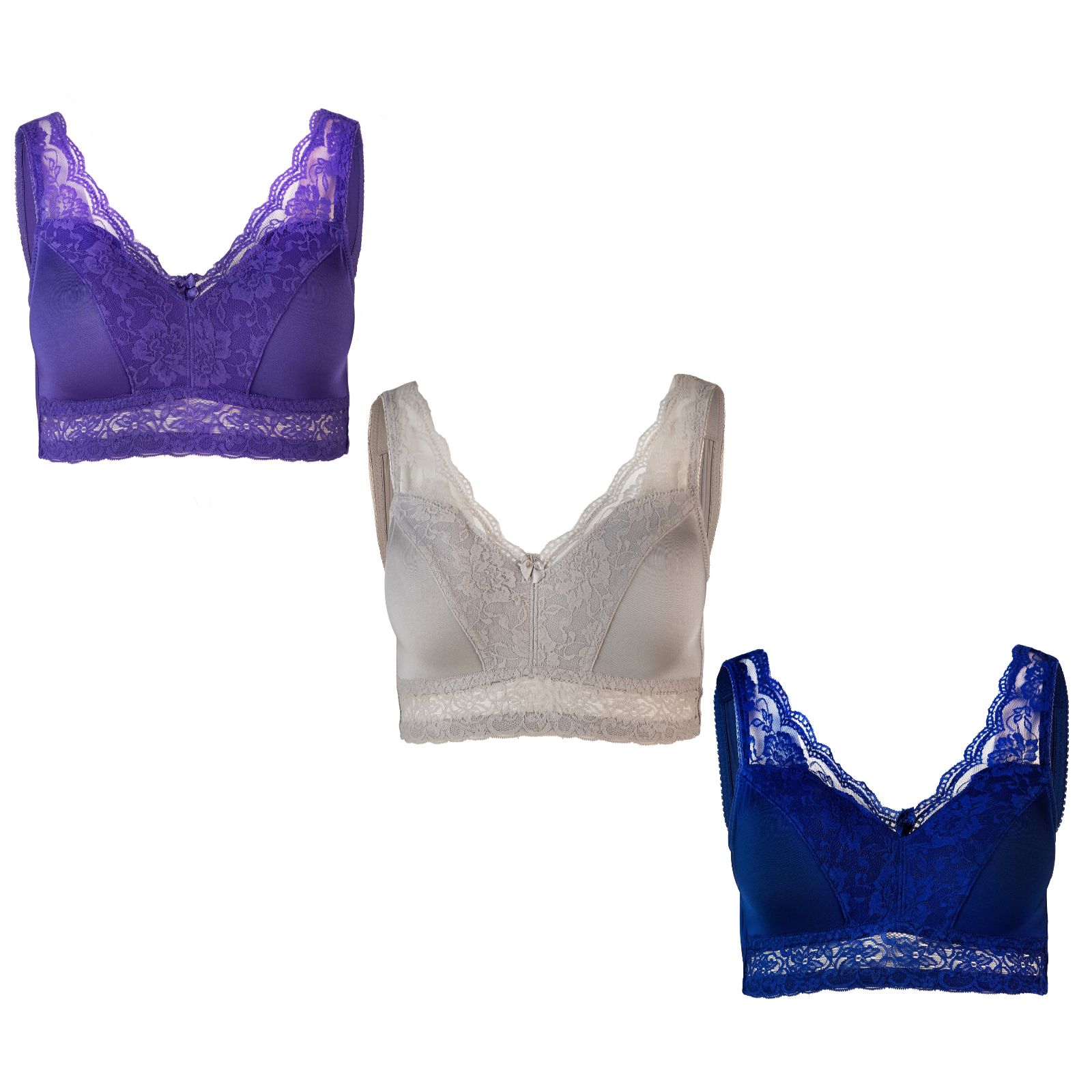 Rhonda Shear 3 Pack Pin Up Bra
