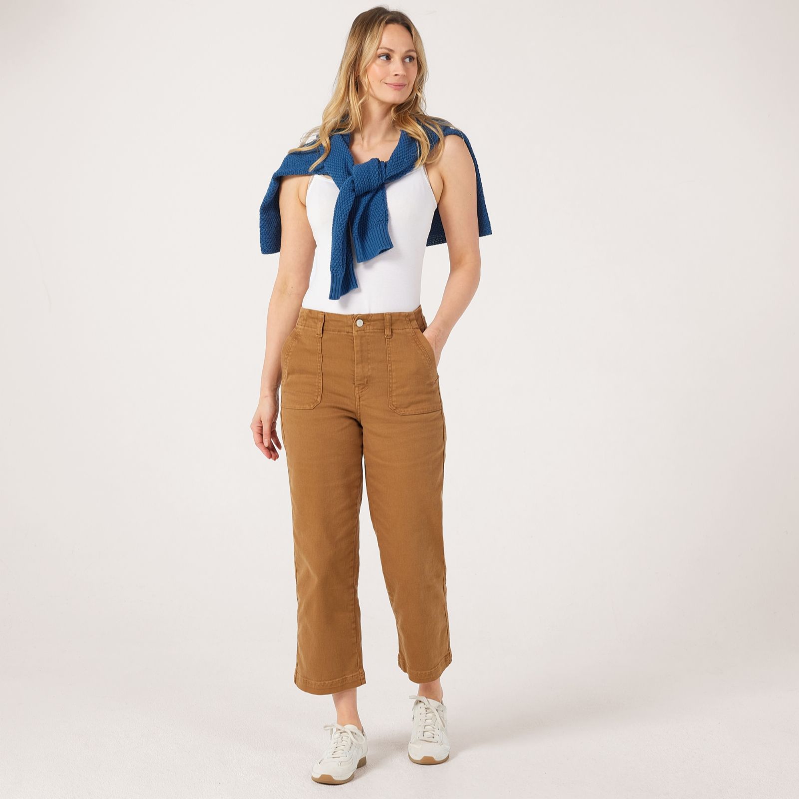 Masai Copenhagen Palisse Cropped Denim Stretch Trouser