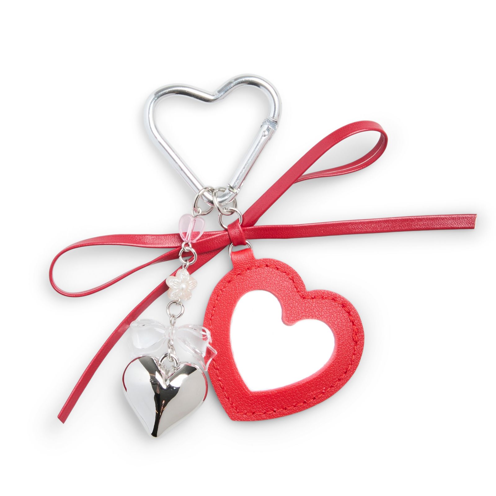 Pieces Heart Bag Charm