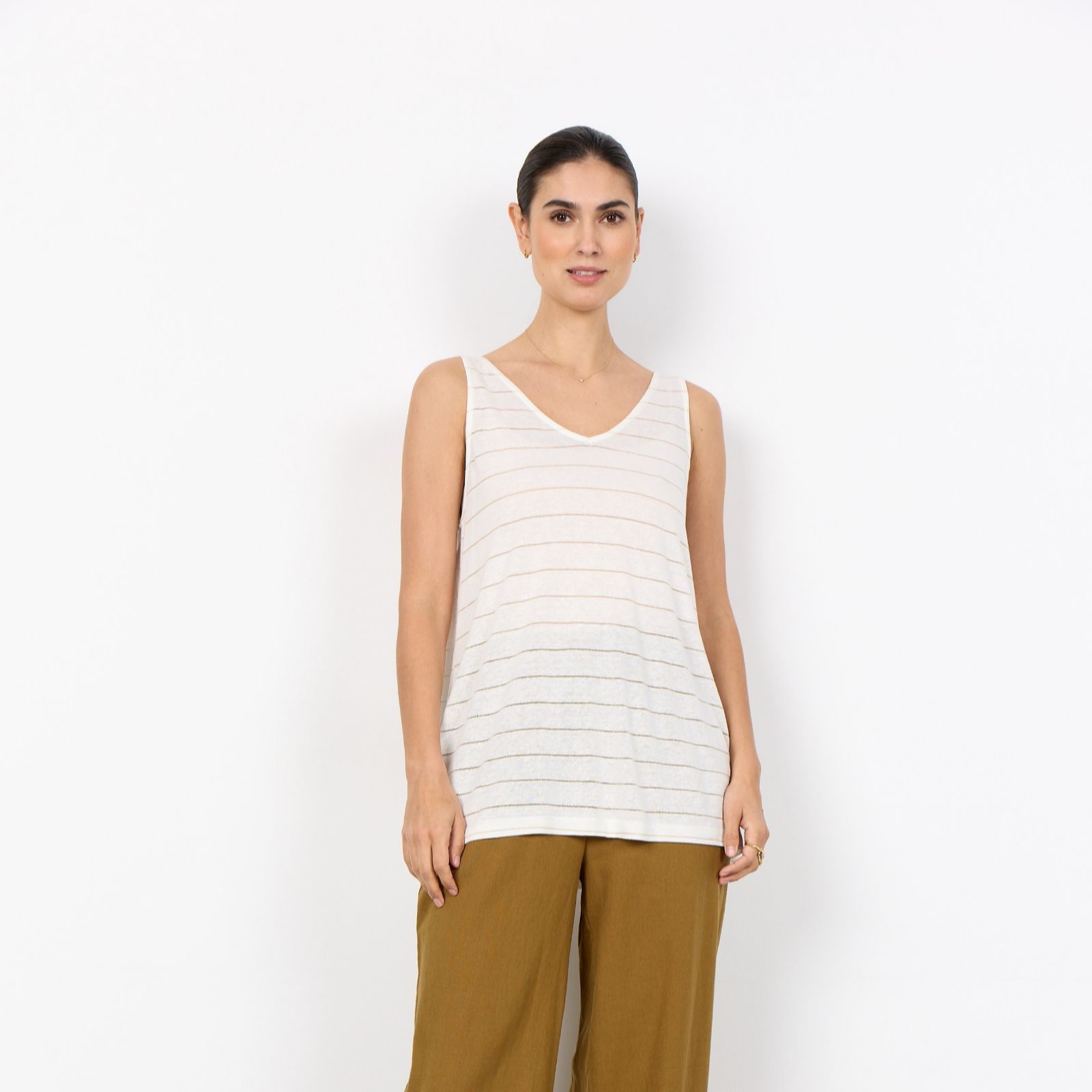 Soya Concept Frigga Striped Vest