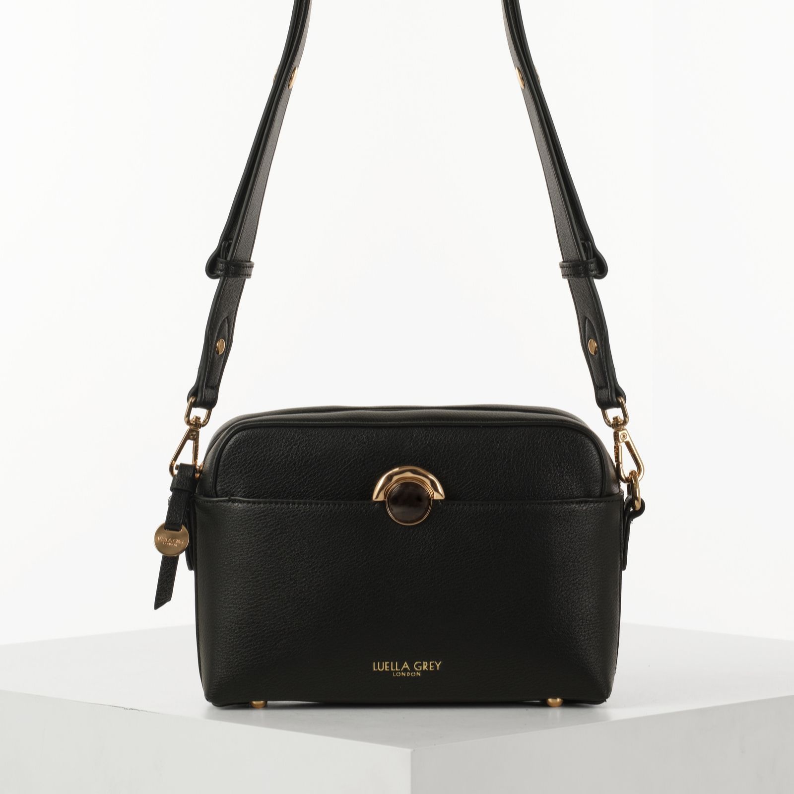 Outlet Luella Grey Sian Small Camera Crossbody