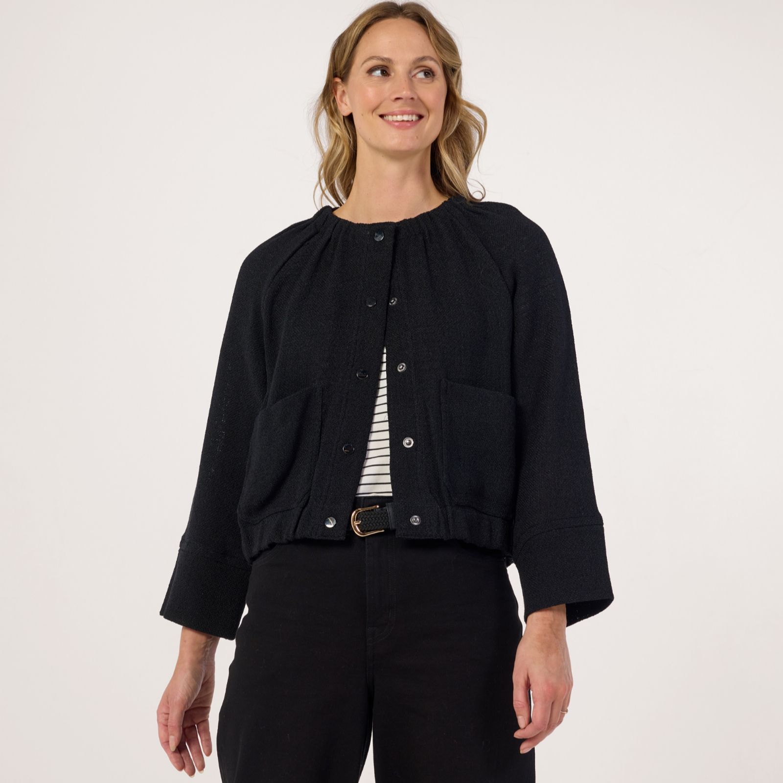 Masai Copenhagen Jisella Relaxed Bomber Style Jacket