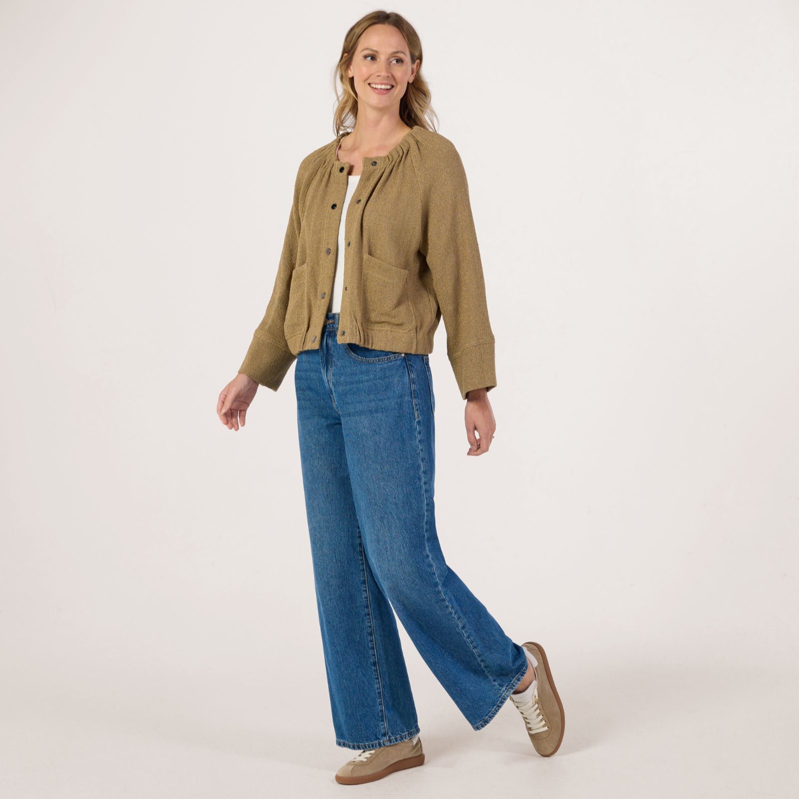 Masai Copenhagen Jisella Relaxed Bomber Style Jacket