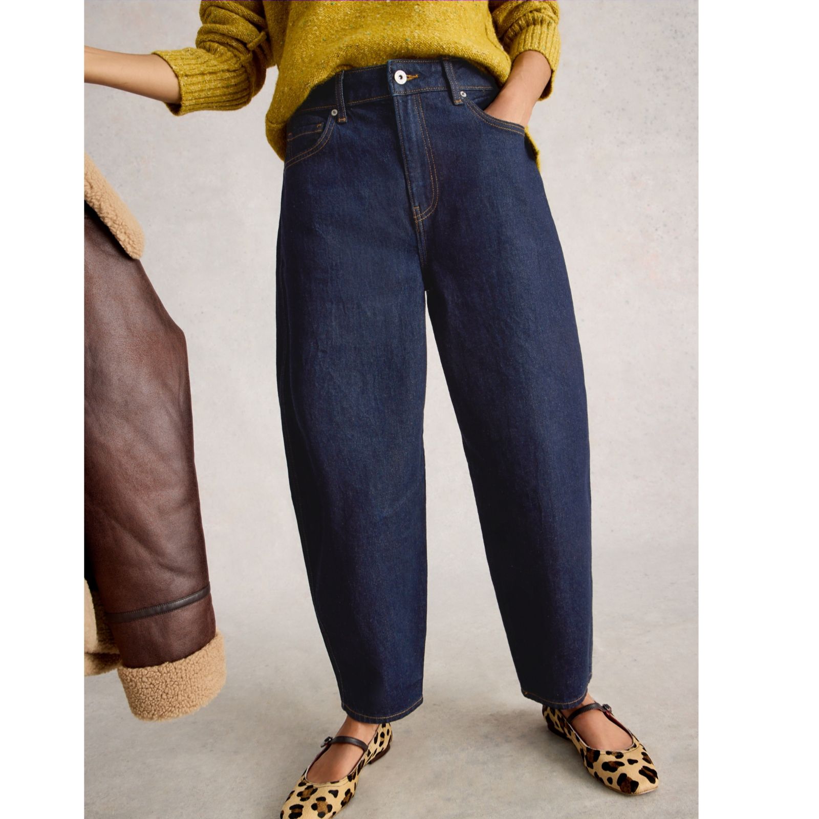 White Stuff Aubrey Barrel Leg Jean