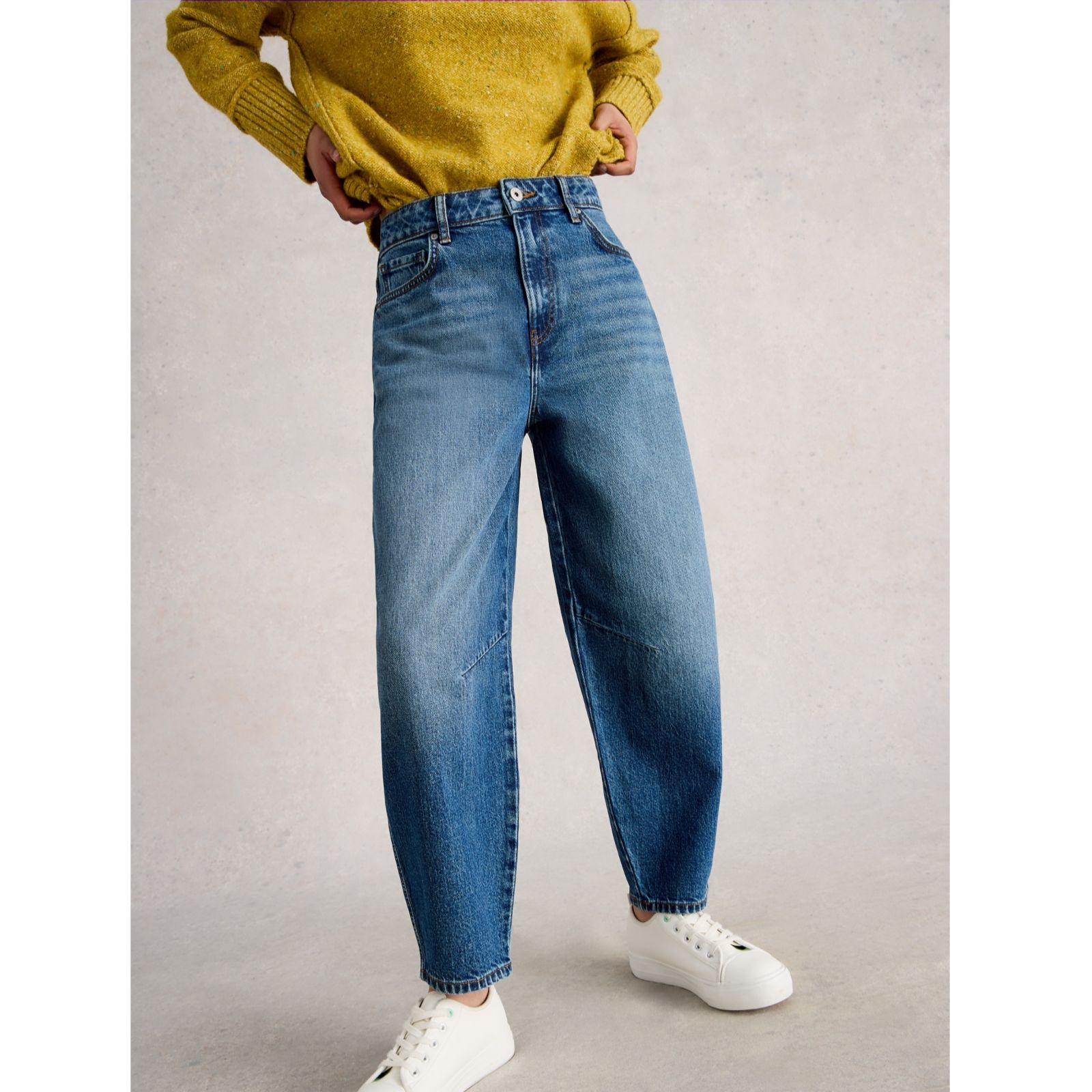 White Stuff Aubrey Barrel Leg Jean