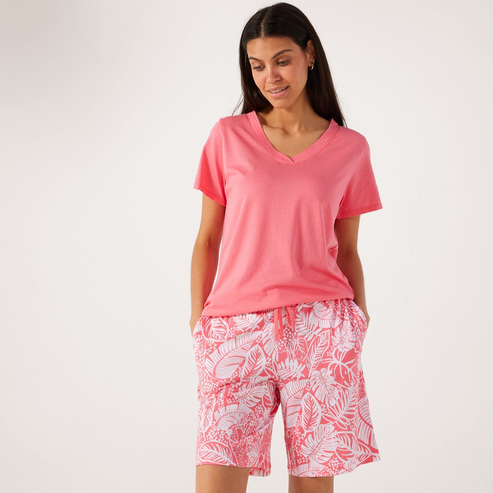 Carole Hochman Bermuda Short PJ Set