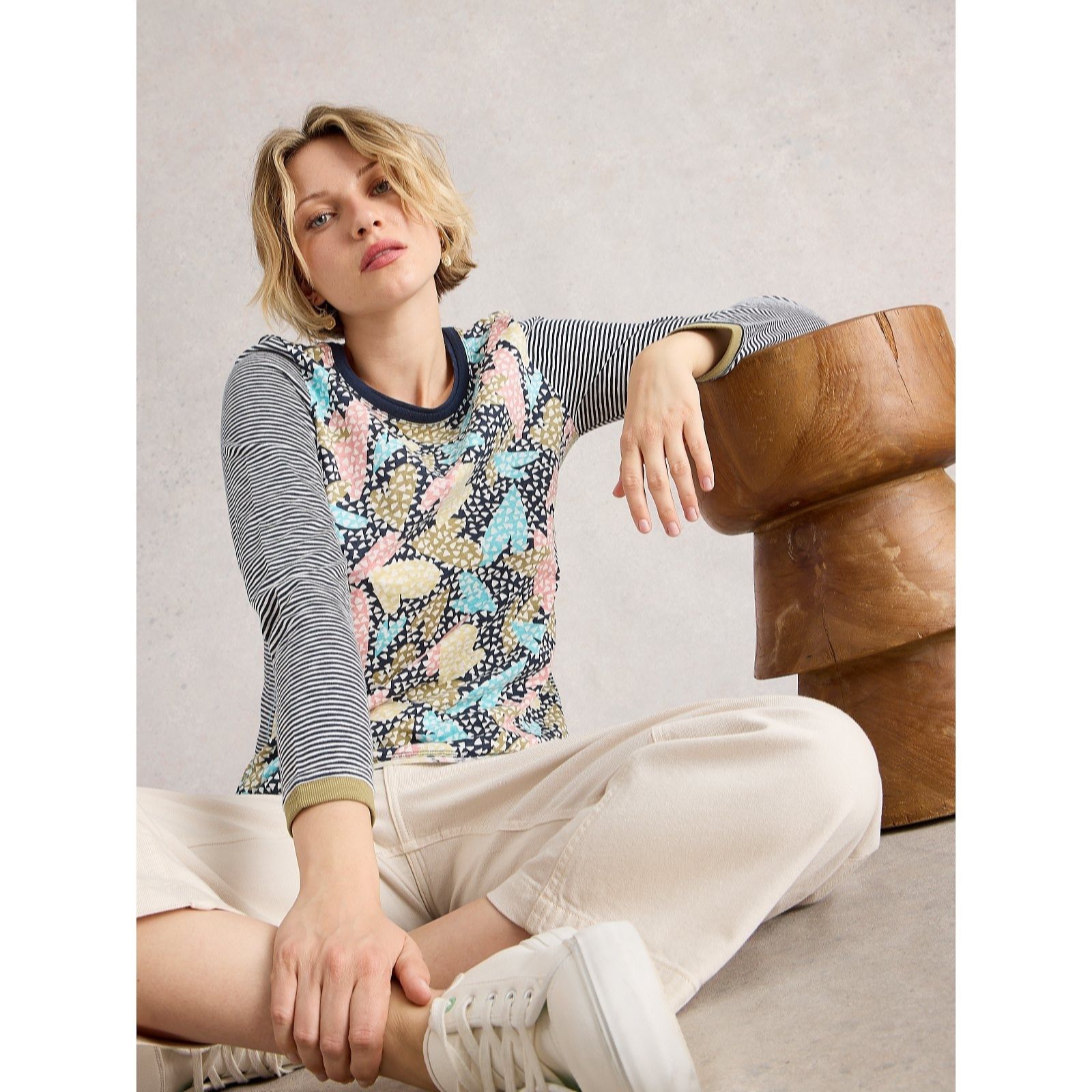 White Stuff Clara Long Sleeve Tee