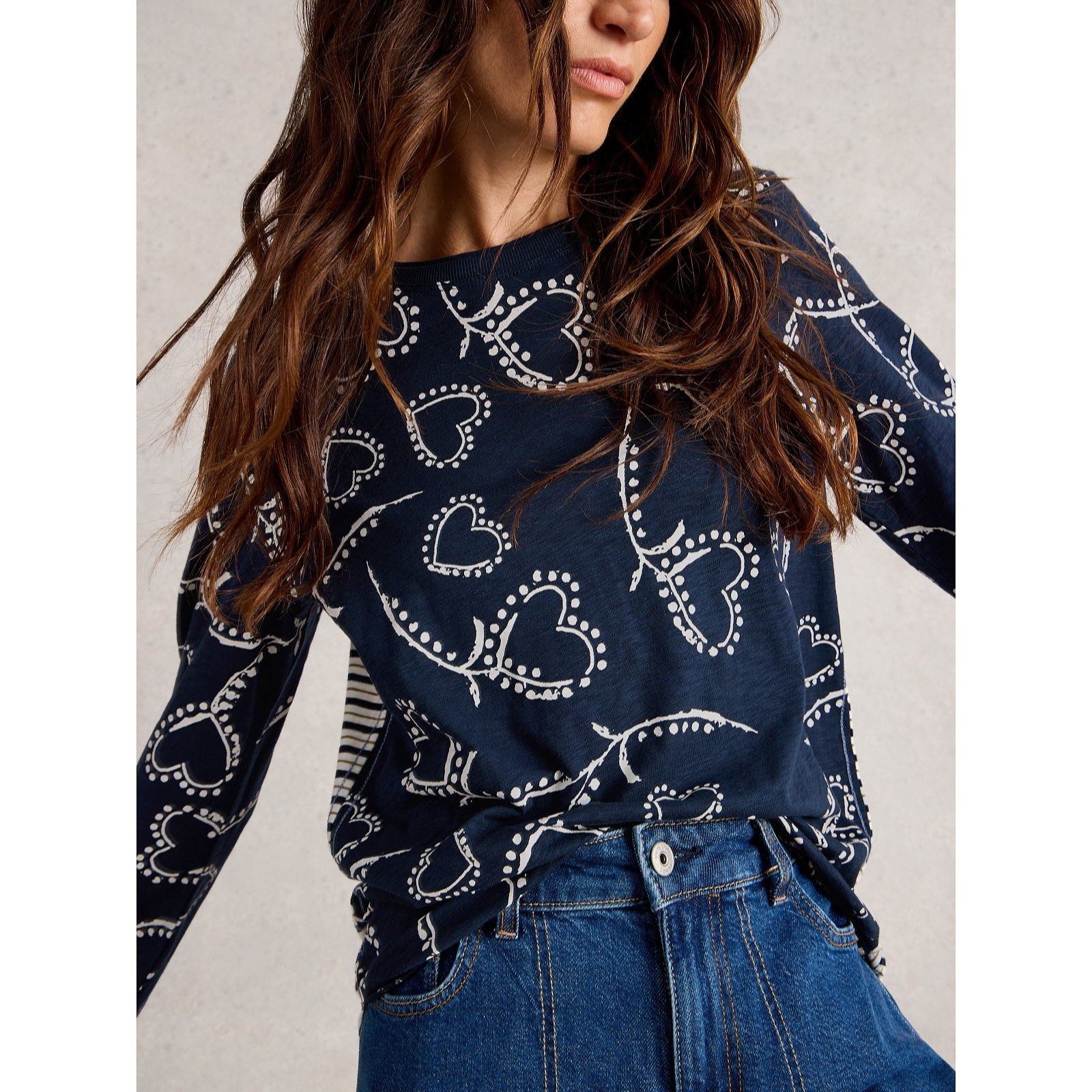 White Stuff Clara Long Sleeve Tee