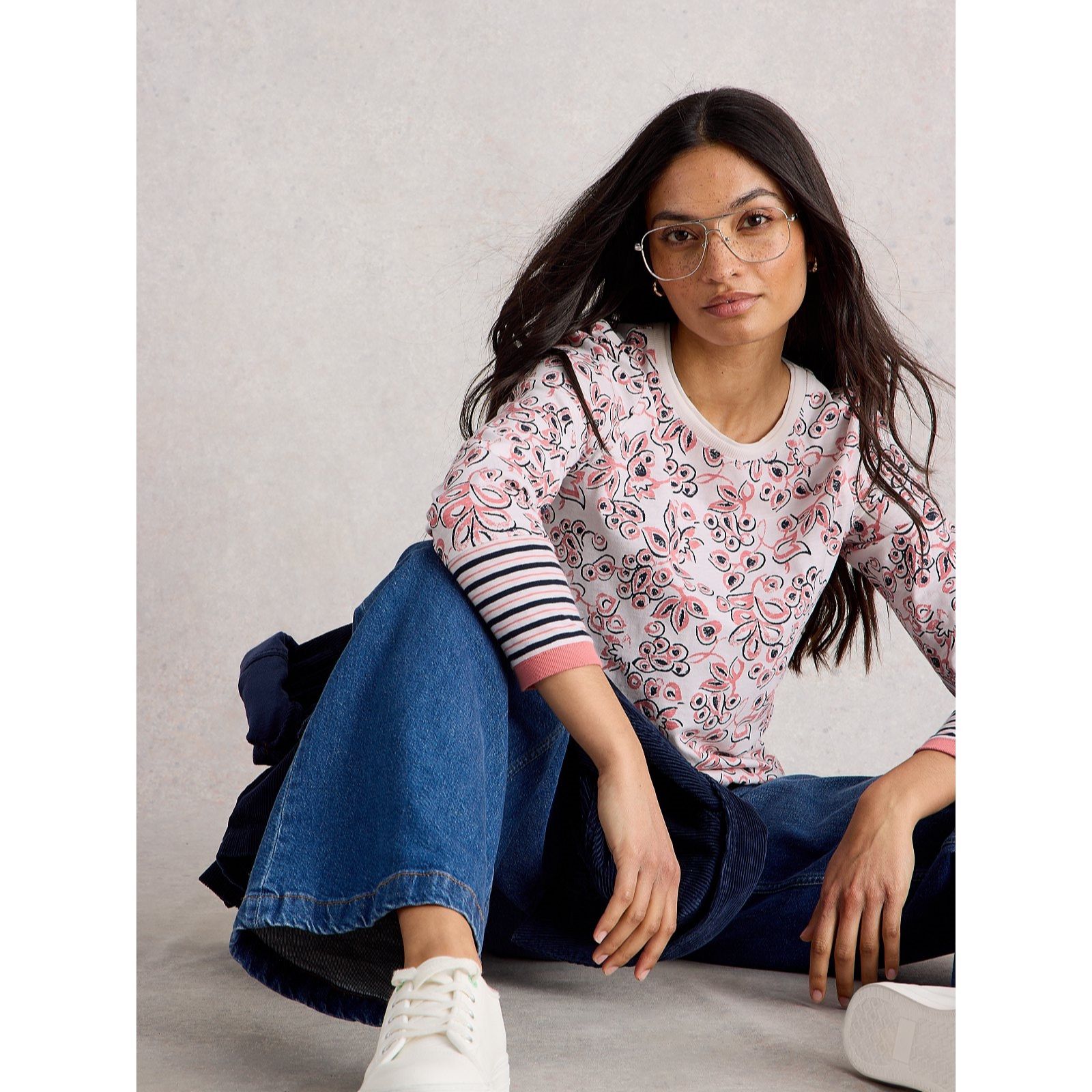 White Stuff Clara Long Sleeve Tee