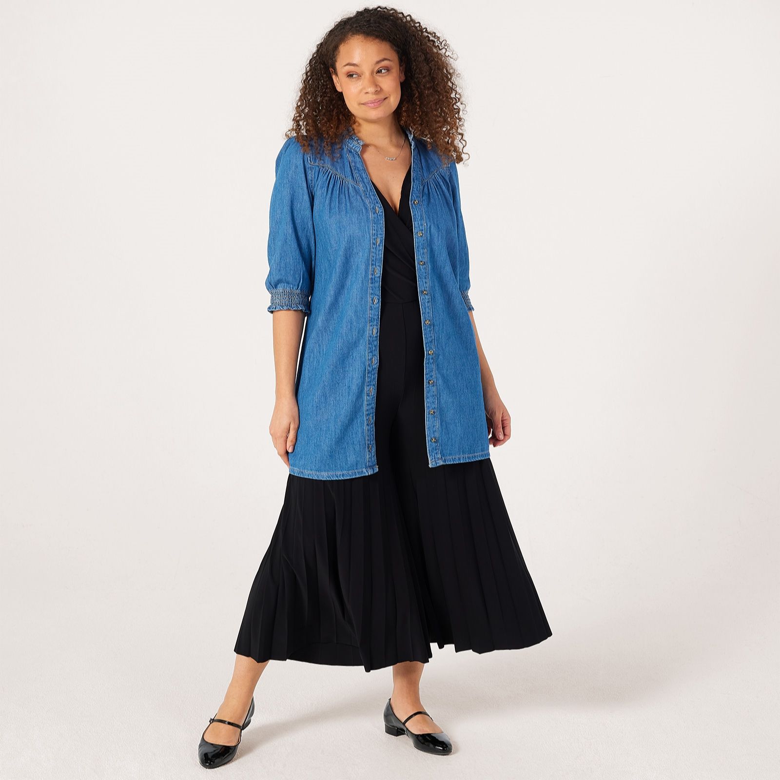 Only Raya Soft Denim Dress