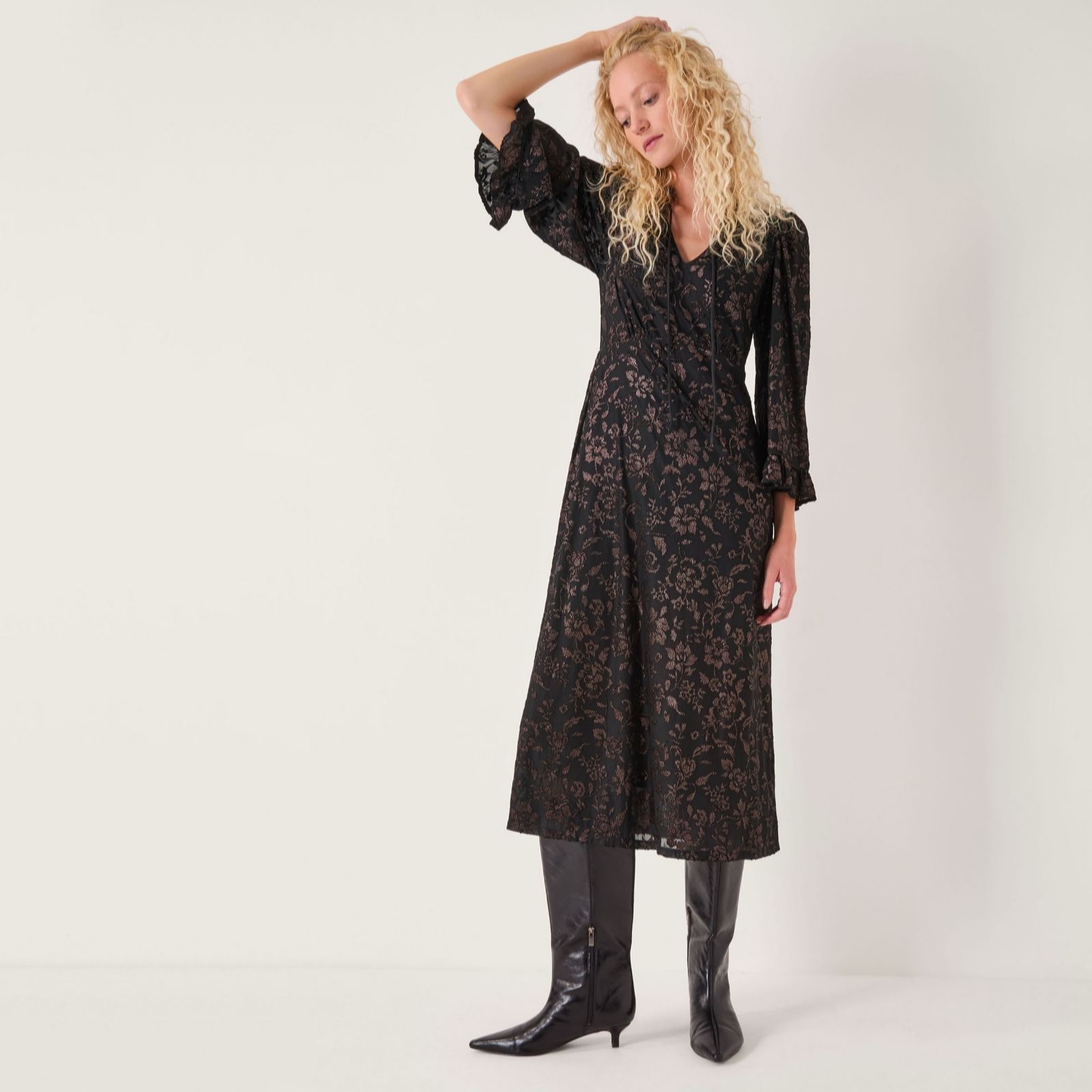 Monsoon Deyla Devore Dress