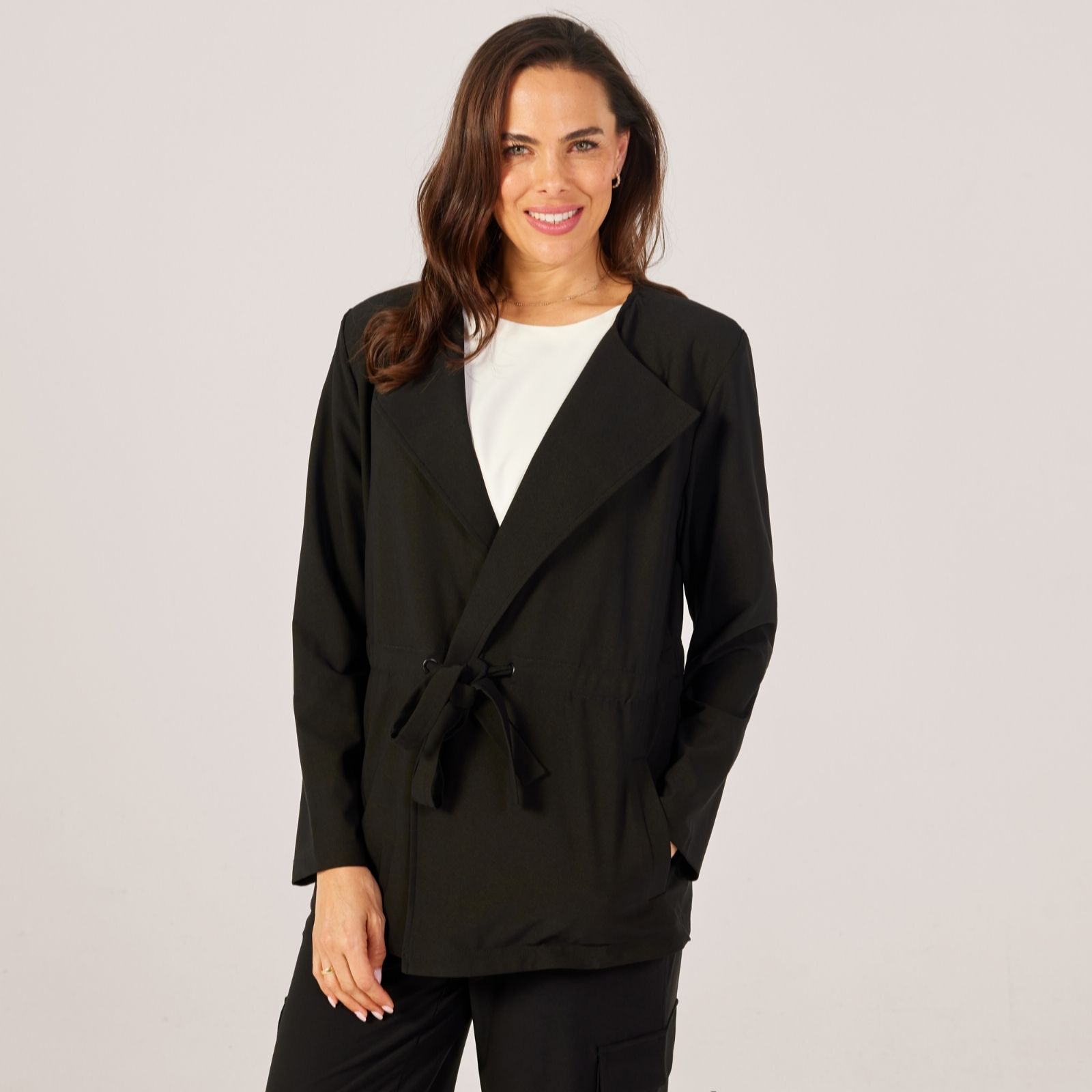MarlaWynne Collection Luxe Crepe Jacket