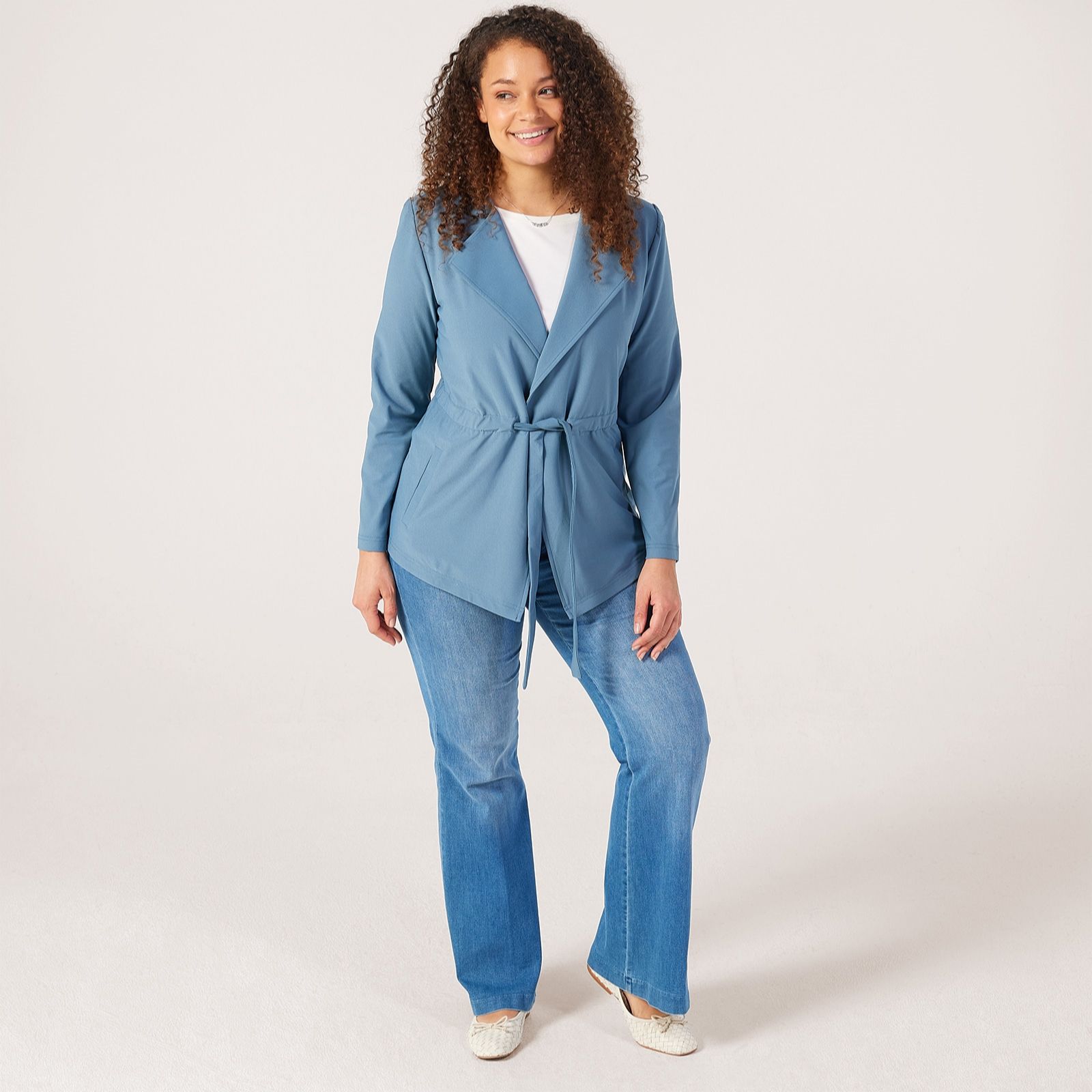 MarlaWynne Collection Luxe Crepe Jacket