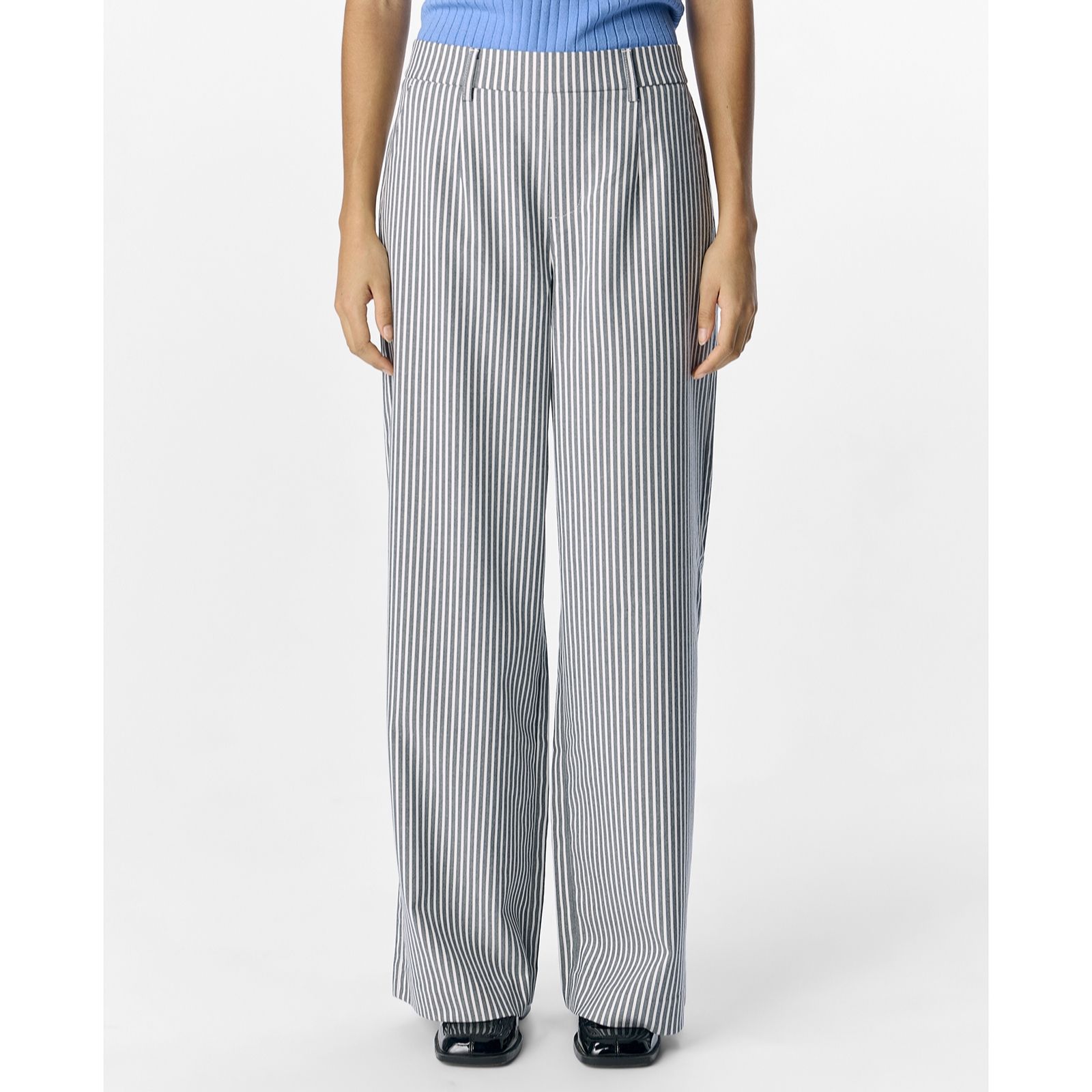 Object Lisa Elasticated Waist Wide Leg Trouser