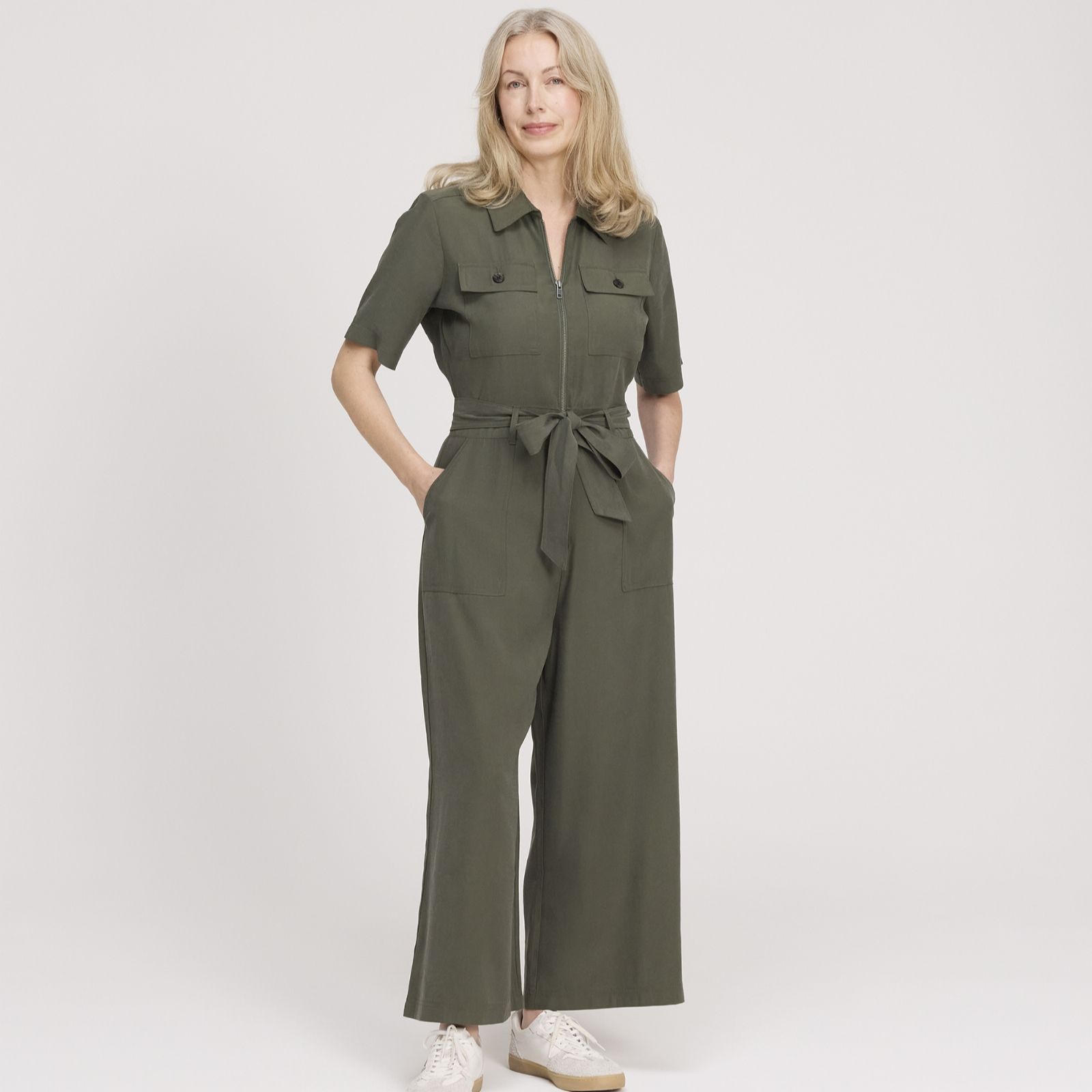 Finery London Marie Jumpsuit Cropped Length