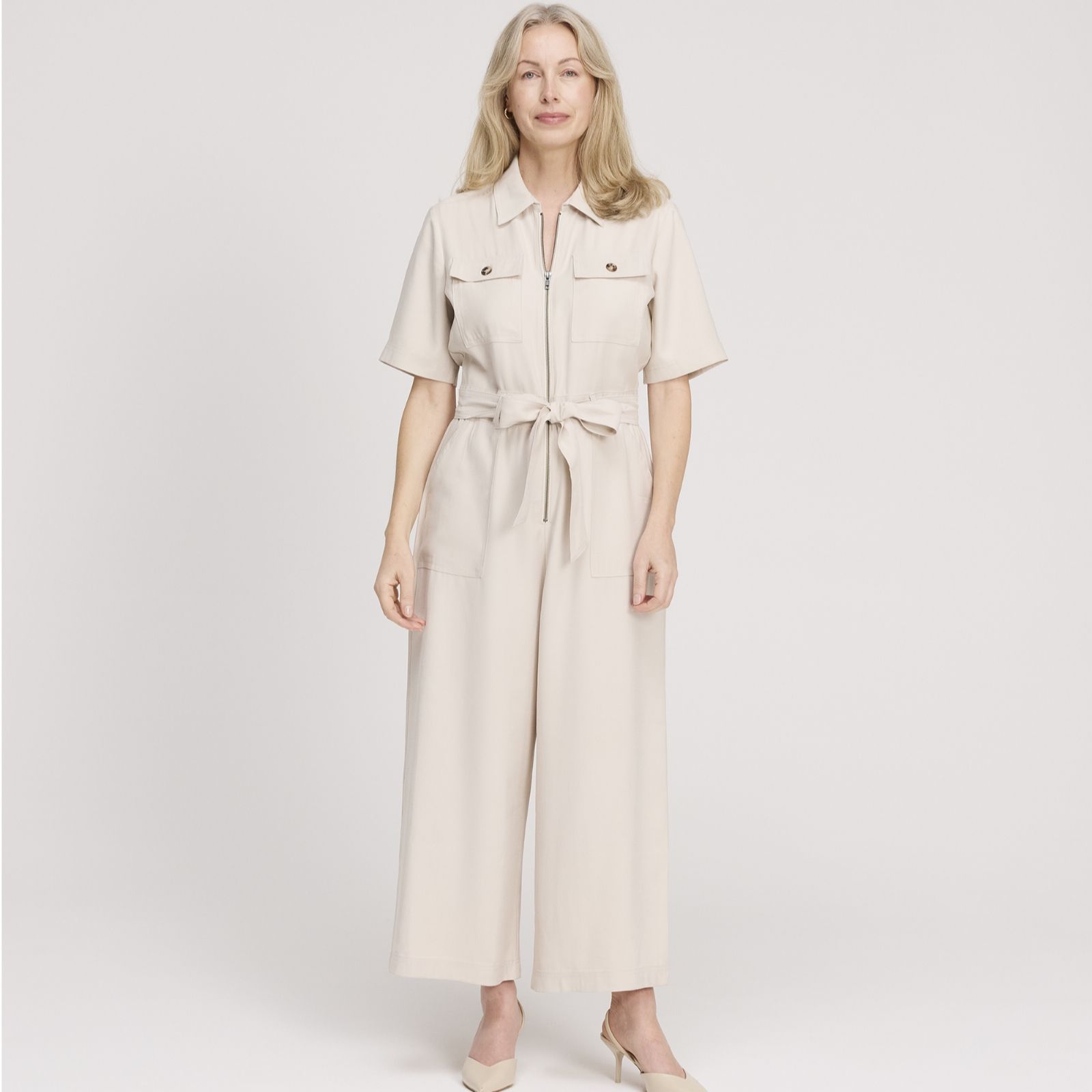 Finery London Marie Jumpsuit Cropped Length